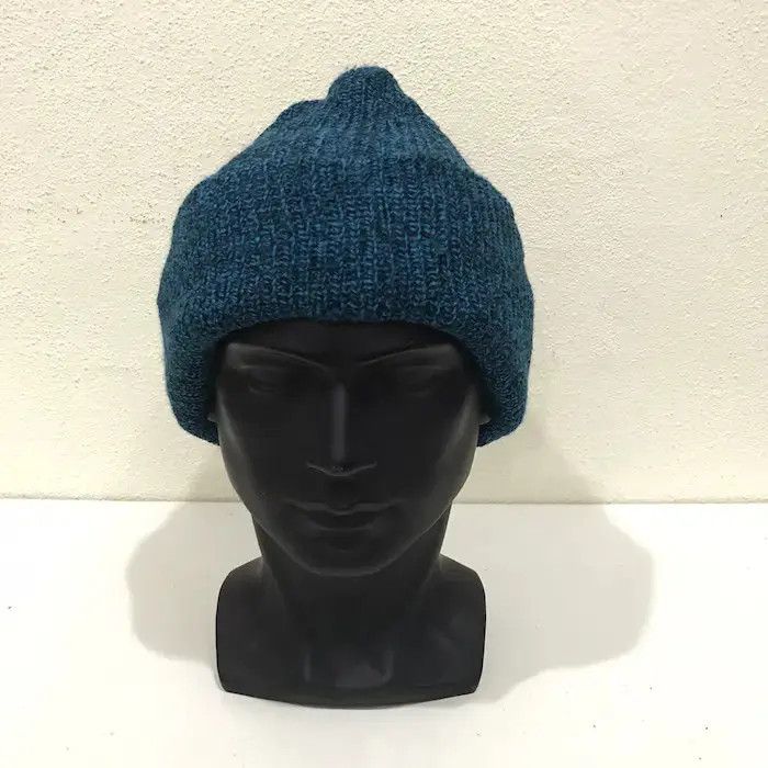 Japanese Brand × Vintage Japanese Brand Plain Beanie Hat Size ONE SIZE - 3 Thumbnail
