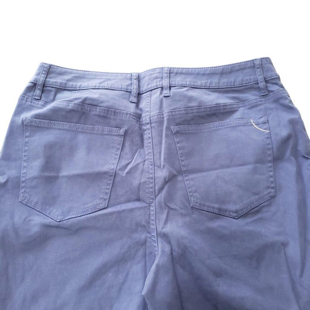 Tommy Bahama CT467 Tommy Bahama Straight Leg Ankle Blue Pant 31X28 Size 31" - 4 Thumbnail