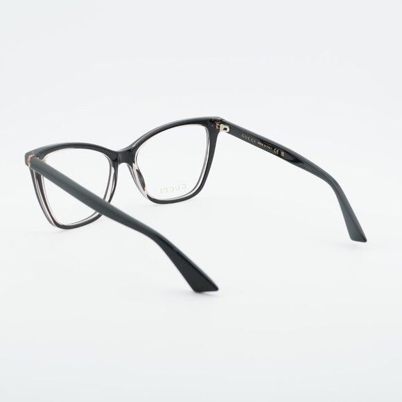 Gucci Gucci GG1817O 003 Eyeglasses Black 55mm Cat Eye Frame Size ONE SIZE - 10 Thumbnail
