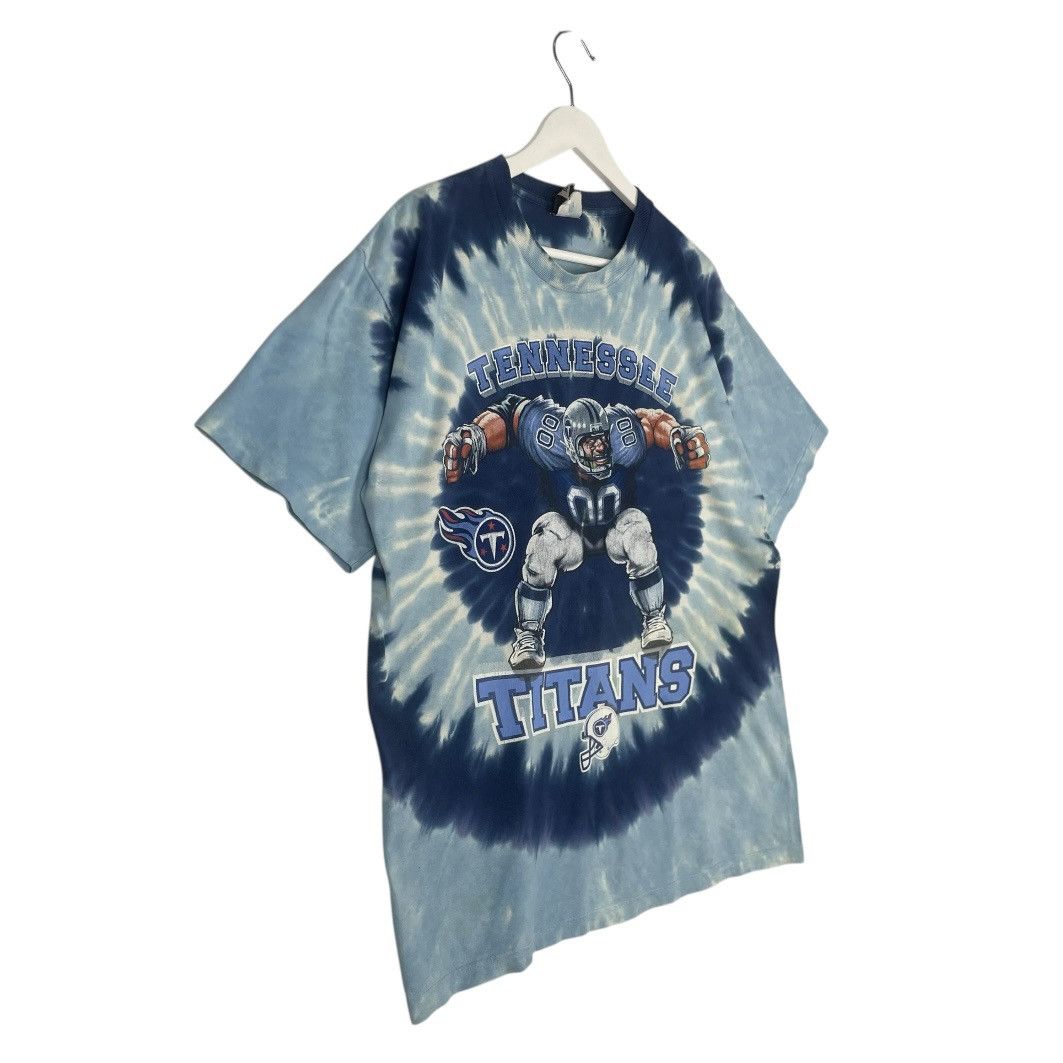 Designer × Vintage T-shirt vintage liquid Tennessee titans - blue Size US M / EU 48-50 / 2 - 2 Thumbnail