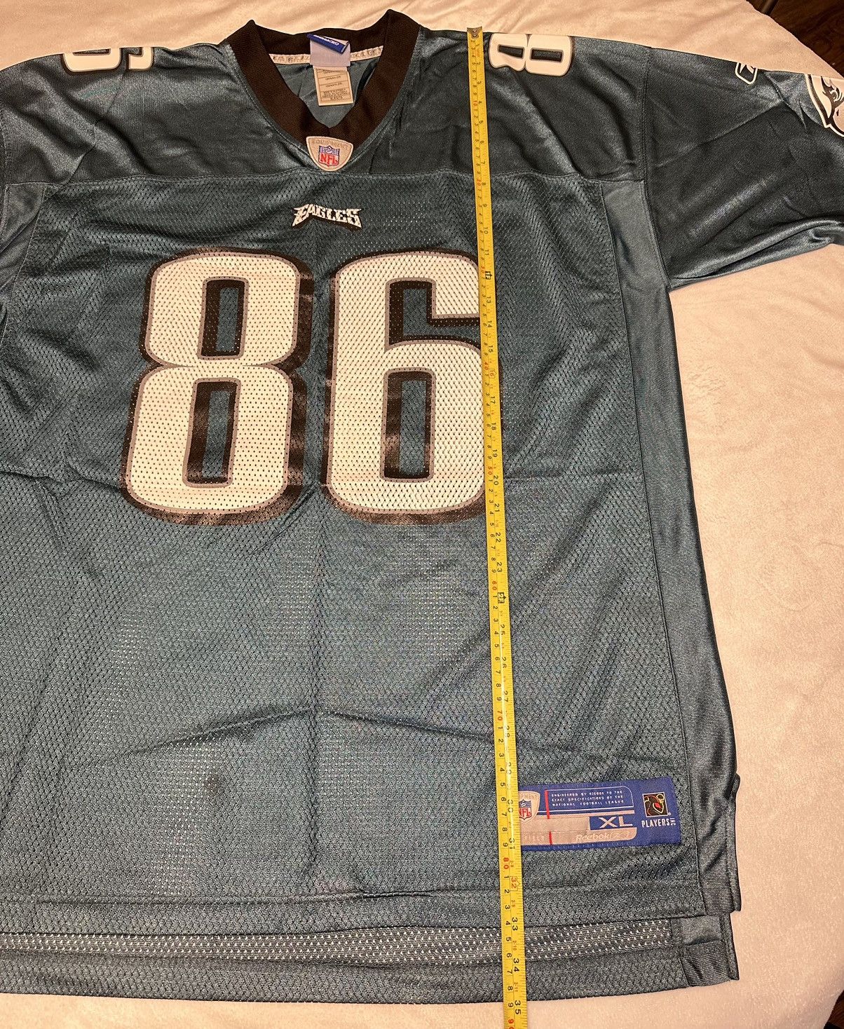 Reebok Reebok Philadelphia Eagles Reggie Brown NFL Jersey-XL Size US XL / EU 56 / 4 - 11 Thumbnail