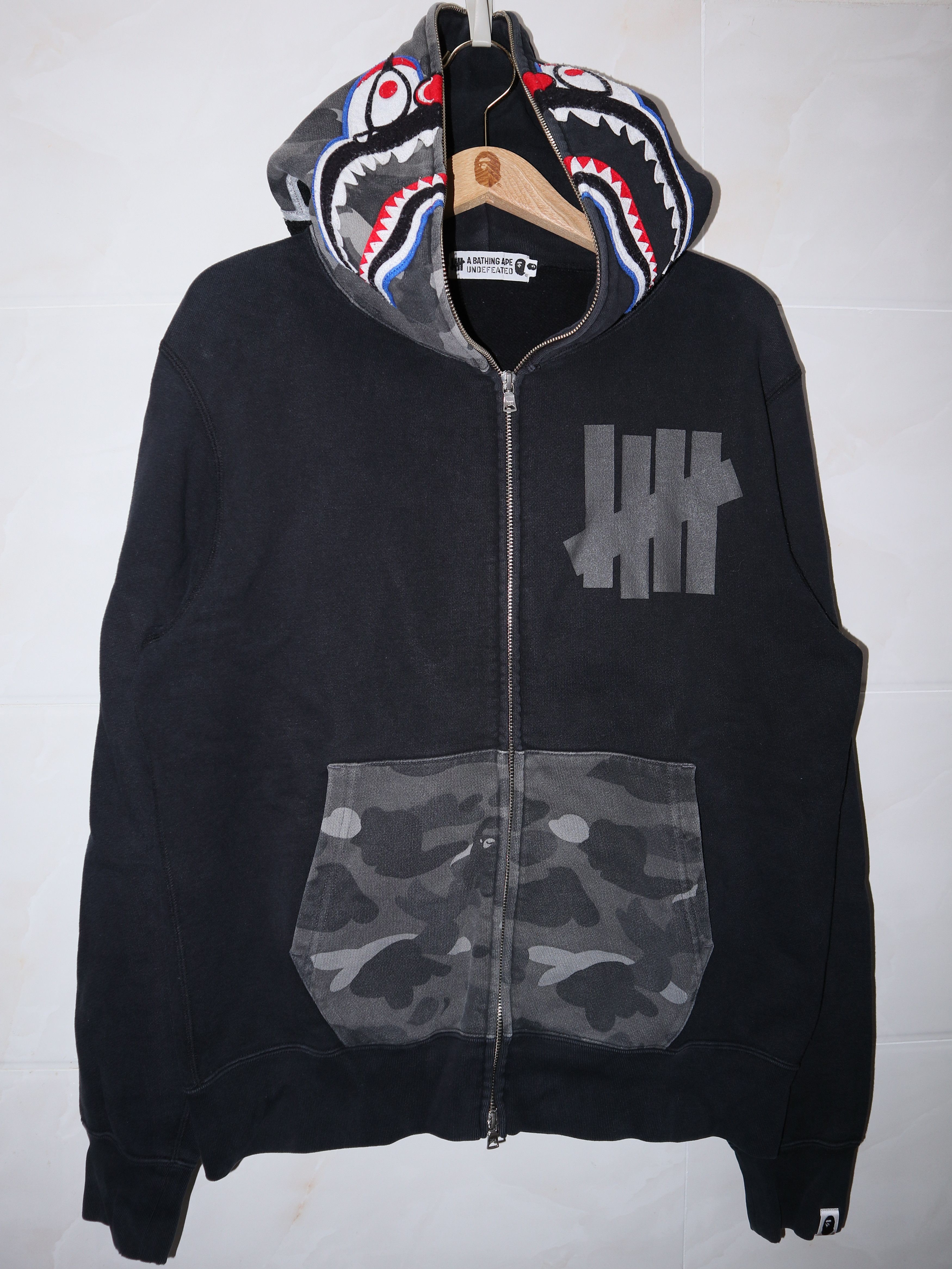 【美品】a bathing ape UNDEFEATED hoodie BAPE X UNDEFEATED COLOR CAMO RELAXED ZIP HOODIE – Undefeated