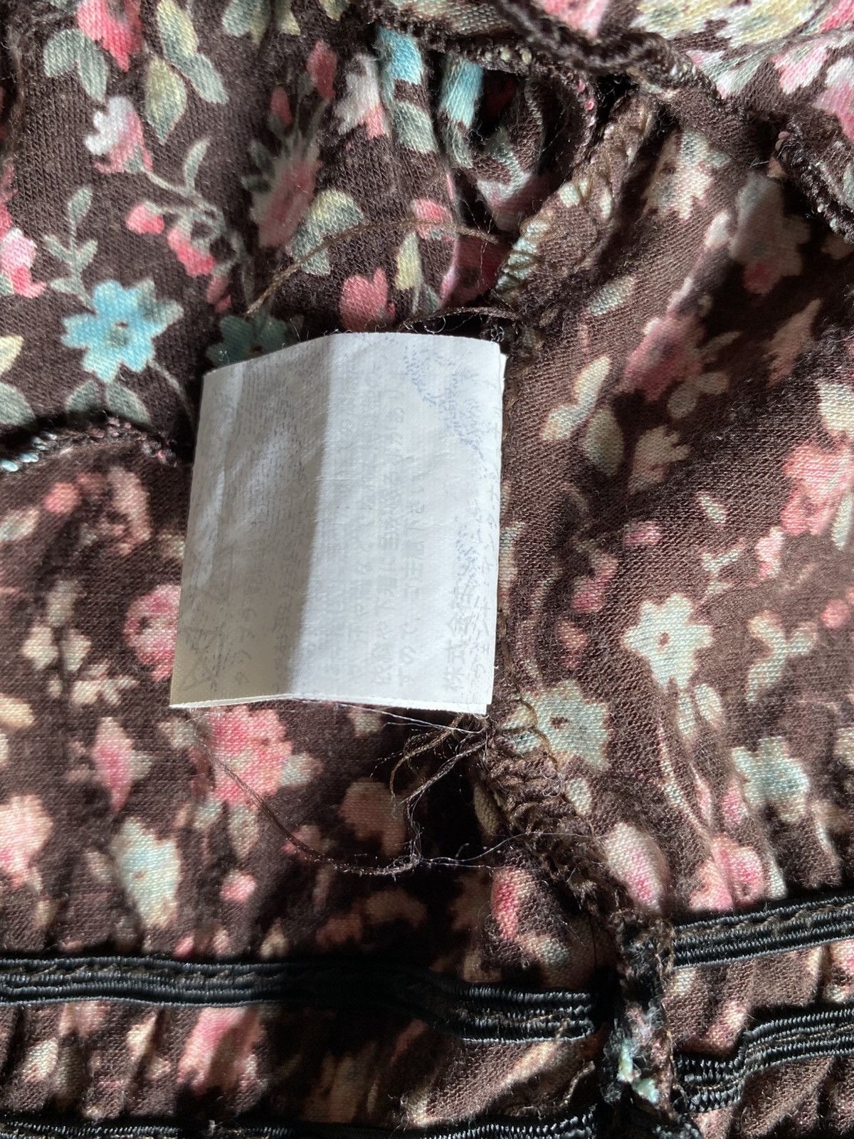 LIZ LISA LIZ LISA Brown Floral Off-Shoulder Blouse Size M / US 6-8 / IT 42-44 - 5 Thumbnail