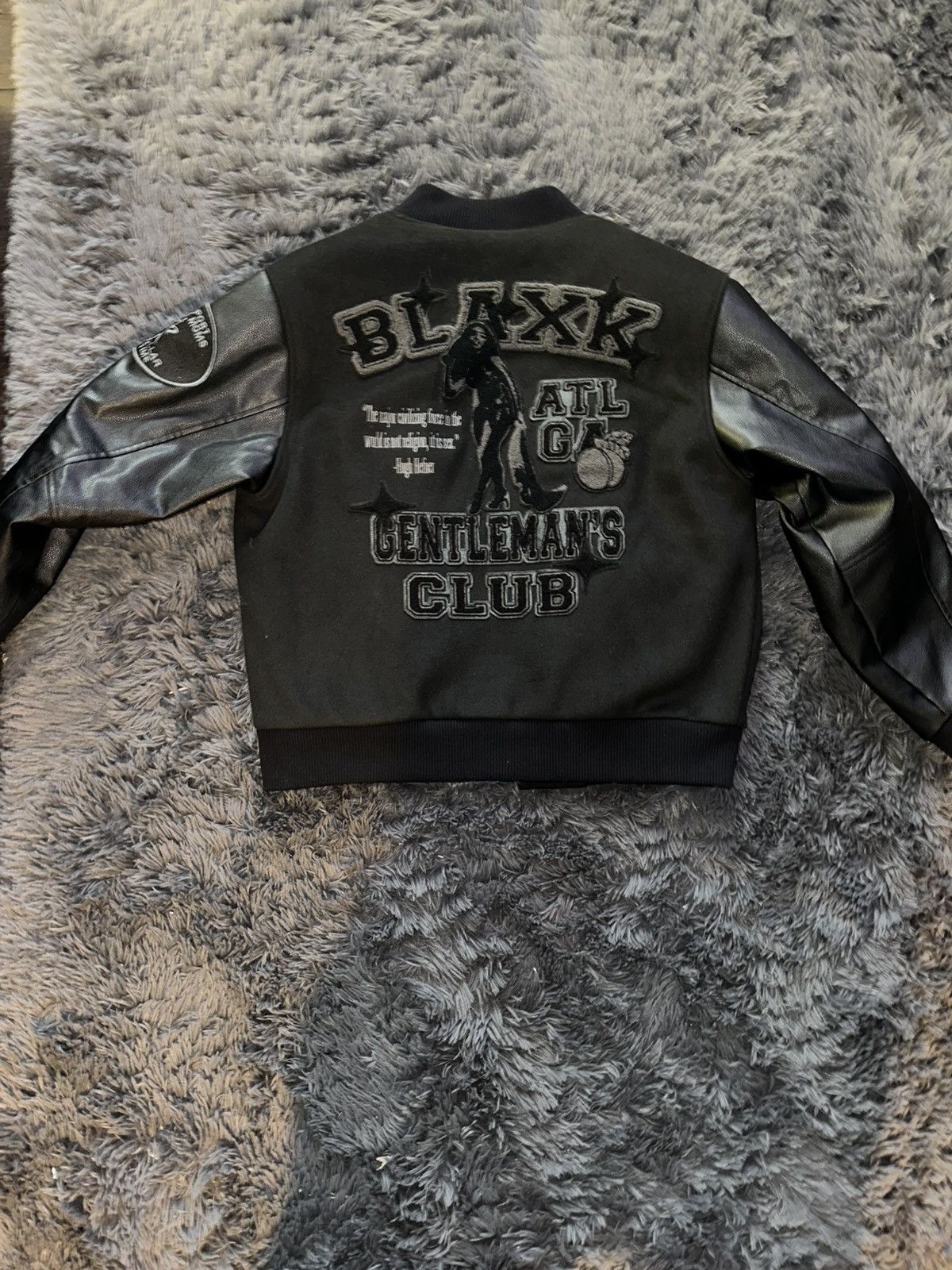 Other Blaxk Gentleman’s Club - Varsity Jacket Black Size US L / EU 52-54 / 3 - 2 Thumbnail