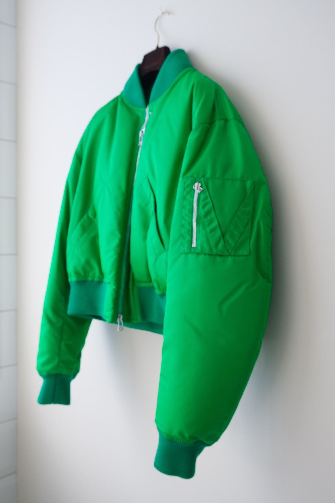 Bottega Veneta Cropped Padded Bomber Size US L / EU 52-54 / 3 - 2 Thumbnail