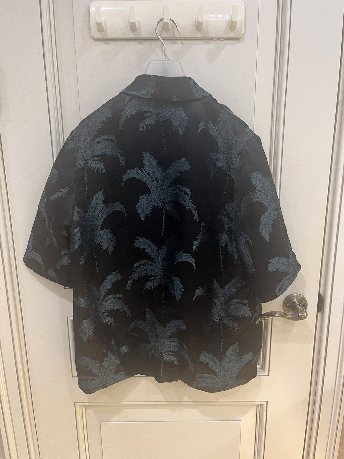 Saint Laurent Paris shawl lapel silk jacquard jacket and pants Size 46R - 23 Thumbnail