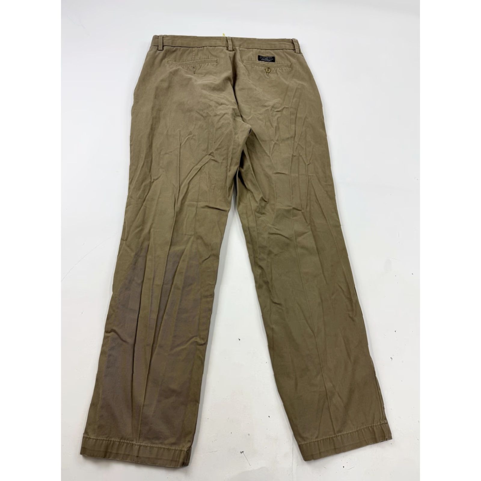 Banana Republic Banana Republic Emerson Pants Mens 35x32 Beige Chino Straight Leg 100% Cotton Size US 35 - 4 Thumbnail