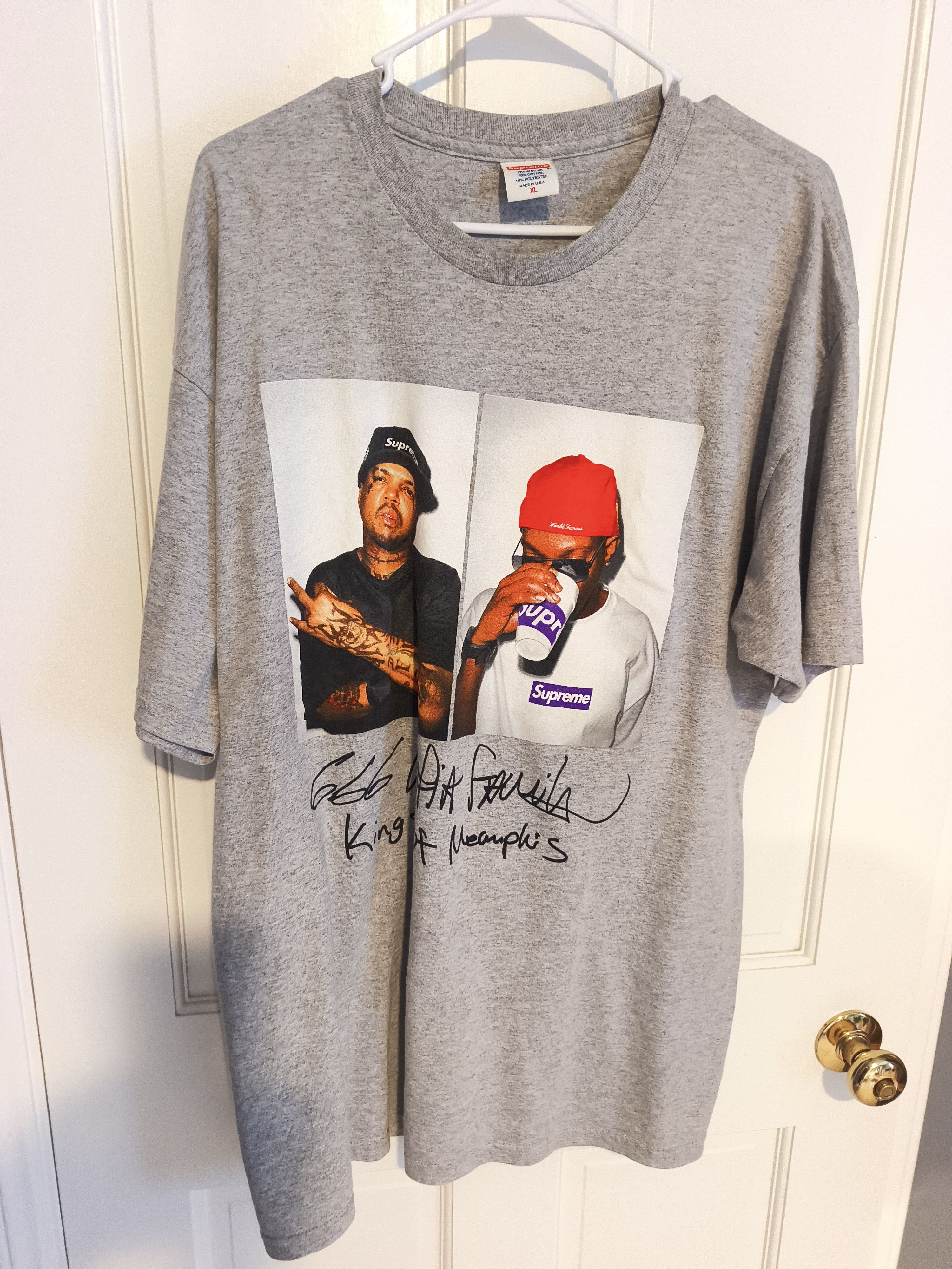 Supreme Three six Mafia supreme tee Size US XL / EU 56 / 4 - 4 Thumbnail