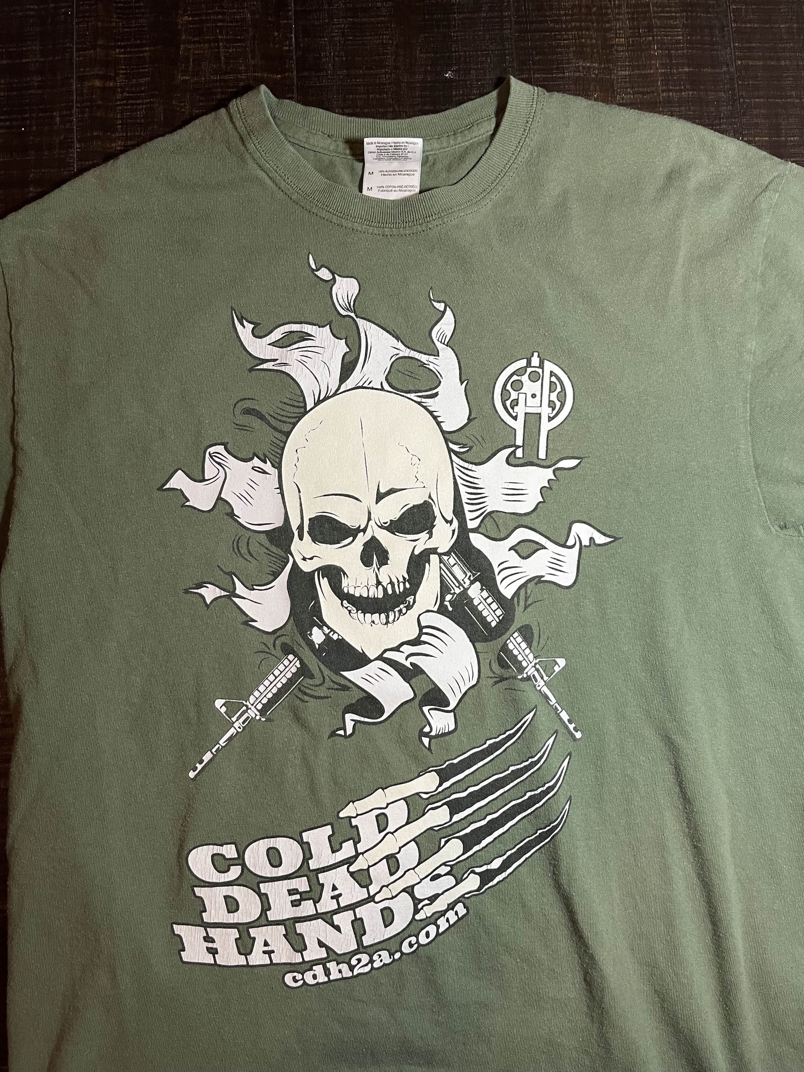 Vintage Vintage Y2K Cold Dead Hands 2nd Amendment Shirt Size US M / EU 48-50 / 2 - 2 Thumbnail
