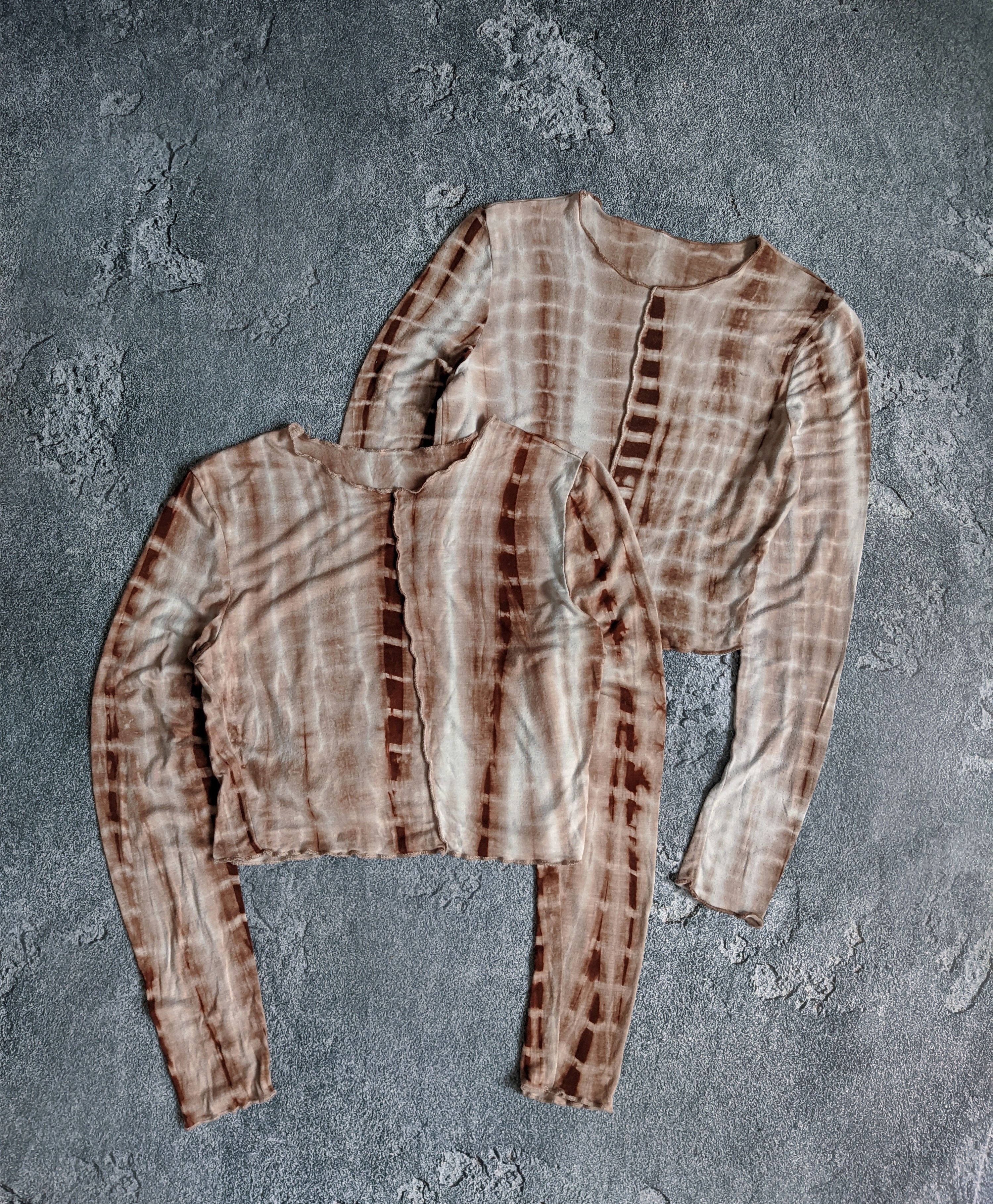 Japanese Brand Vintage long sleeve y2k avant garde printed Size S / US 4 / IT 40 - 1 Thumbnail