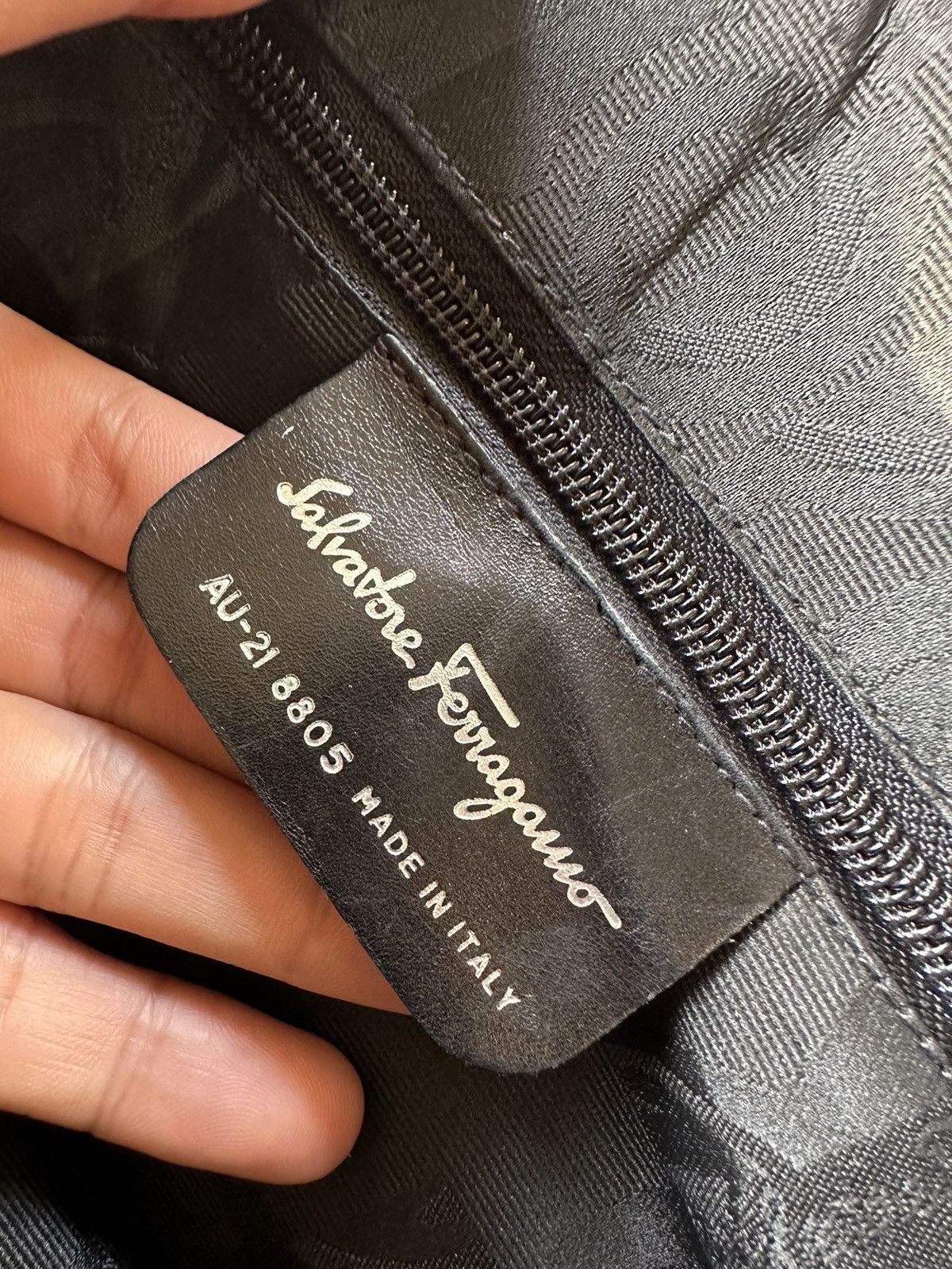 Salvatore Ferragamo Selvatore ferragamo black leather chain shoulder bag Size ONE SIZE - 19 Thumbnail
