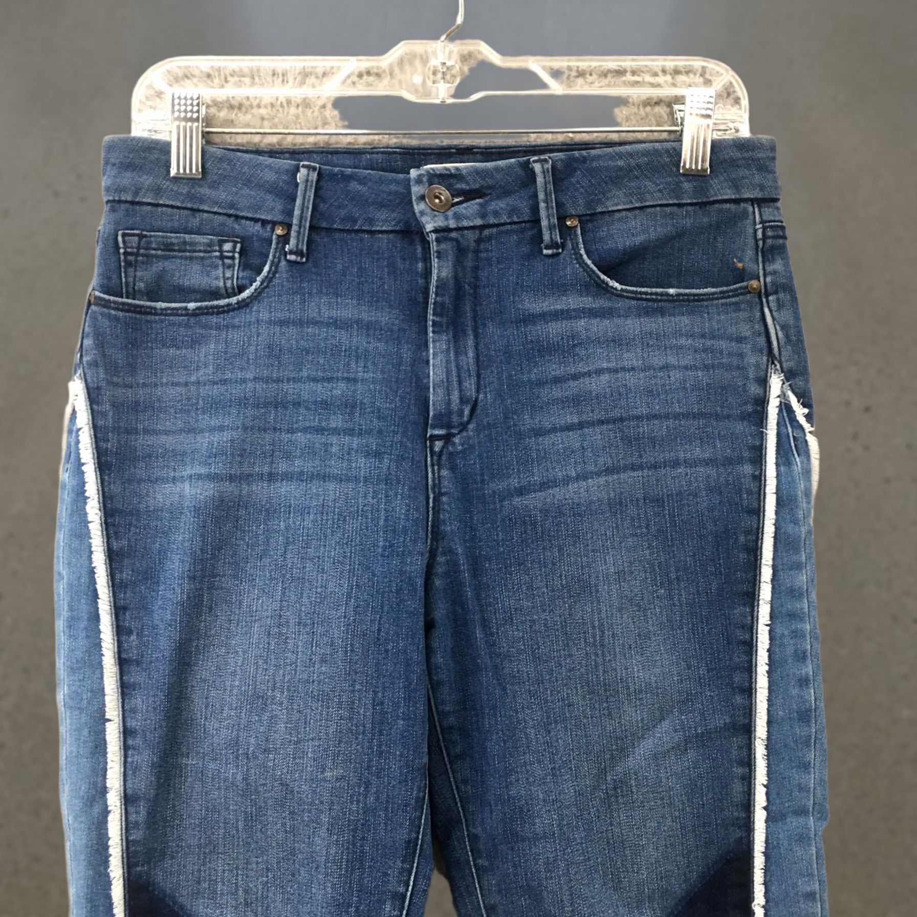 Jessica Simpson Jessica Simpson Adored High Rise Ankle Jeans Womens 29 Blue Denim Zip Size 29" - 1 Thumbnail