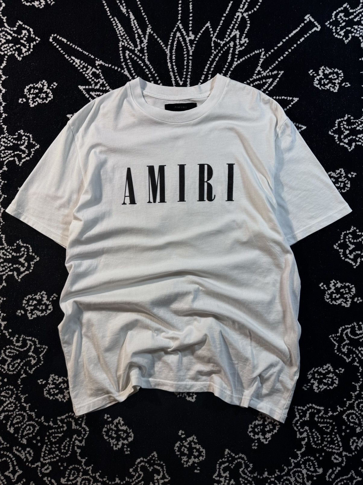 Amiri AMIRI WHITE CORE LOGO TEE Size US S / EU 44-46 / 1 - 3 Thumbnail