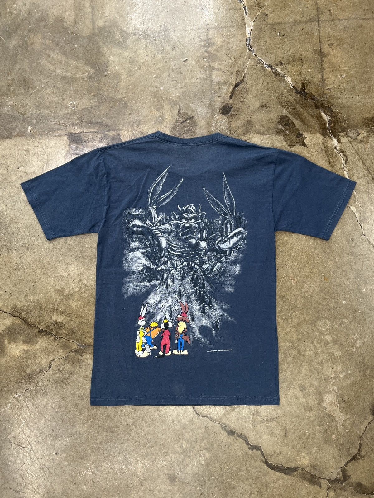 Vintage × Warner Bros Vintage Looney Tunes Demolition Taz Bugs Bunny Tee Medium Size US M / EU 48-50 / 2 - 2 Thumbnail