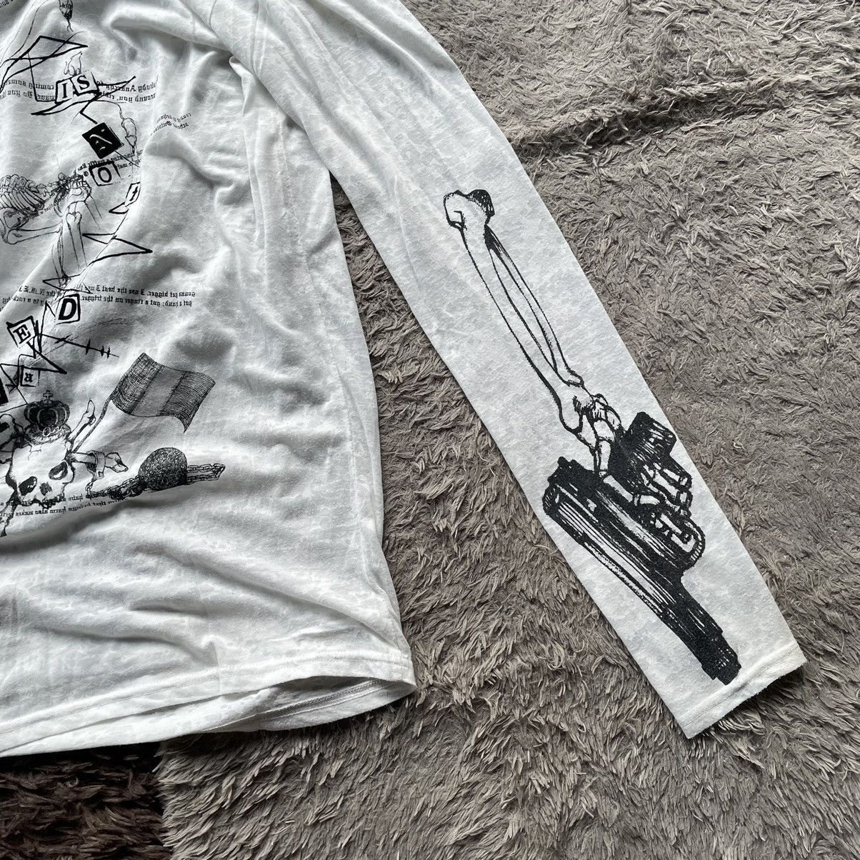 PPFM PPFM Punk Style Skull Art longsleve Size US M / EU 48-50 / 2 - 4 Thumbnail