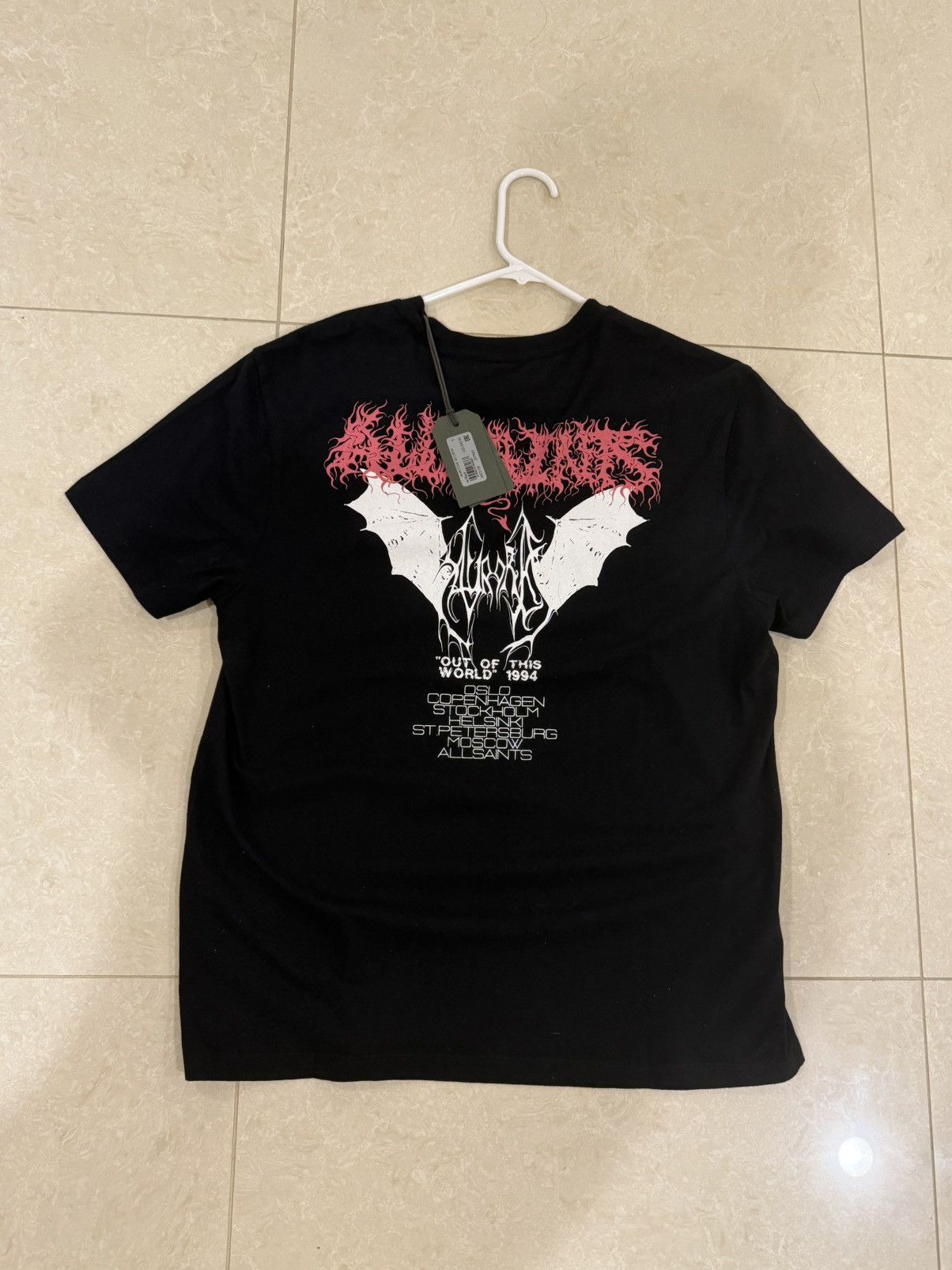 Allsaints Allsaints “Out Of This World” Tee Size US S / EU 44-46 / 1 - 2 Thumbnail