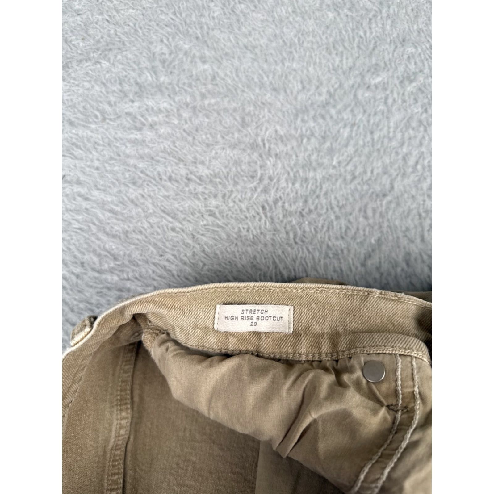 Pacsun Pacsun Jeans Womens 29 Brown Denim Stretch High Rise Bootcut 29x30 Cotton Blend 5-Pocket Design Distressed VINTAGE No Size 29" - 7 Thumbnail