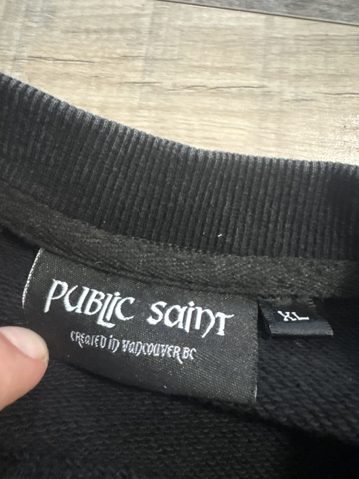 Vintage Public Saint Eagle Wash Crewneck Size US XL / EU 56 / 4 - 3 Thumbnail