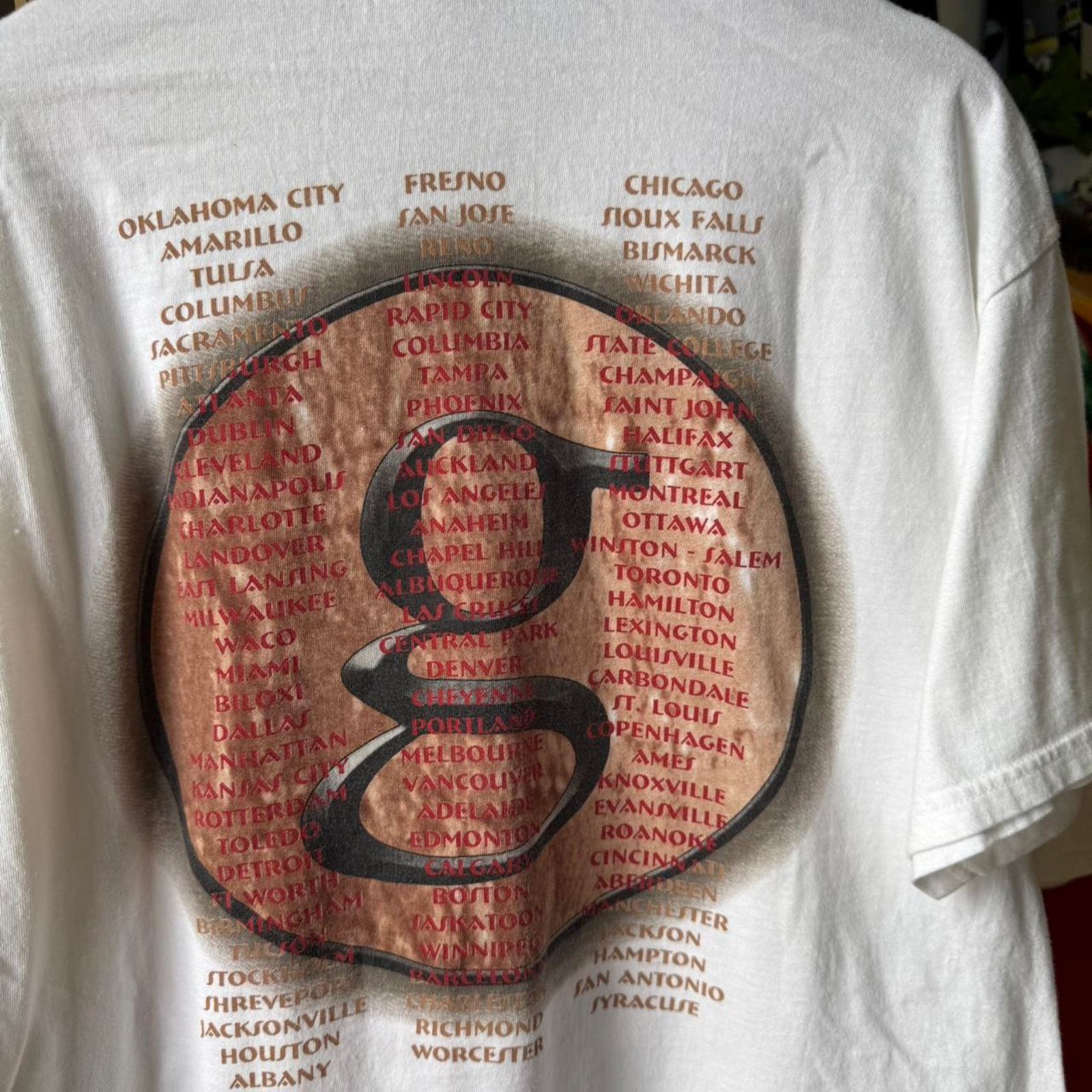 Hanes × Vintage Vintage 90s Garth Brooks Country Music Band T-Shirt Size US XL / EU 56 / 4 - 6 Thumbnail