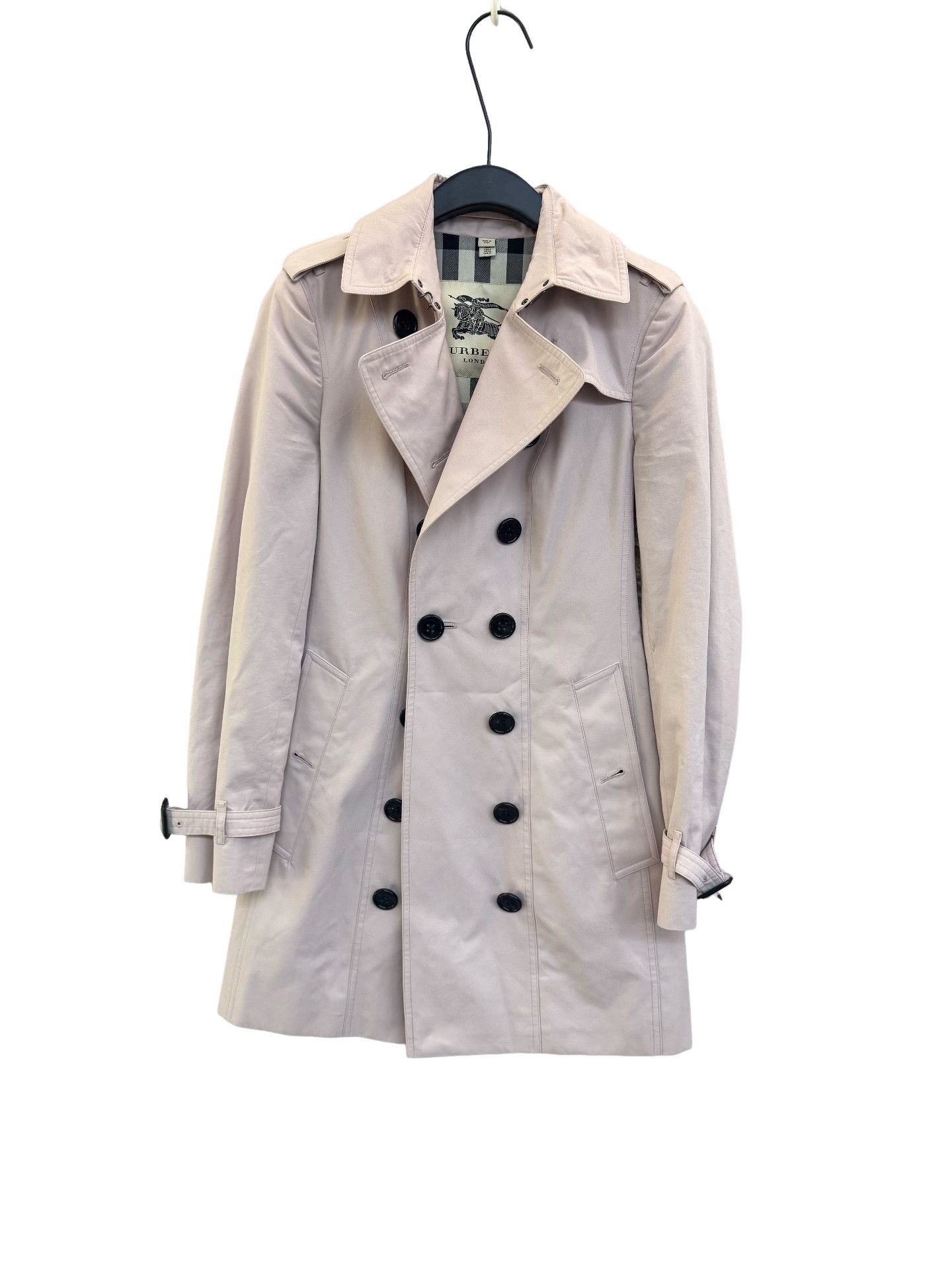 Burberry Burberry Pink Trench Coat Size IT 38 Size XS / US 0-2 / IT 36-38 - 1 Thumbnail