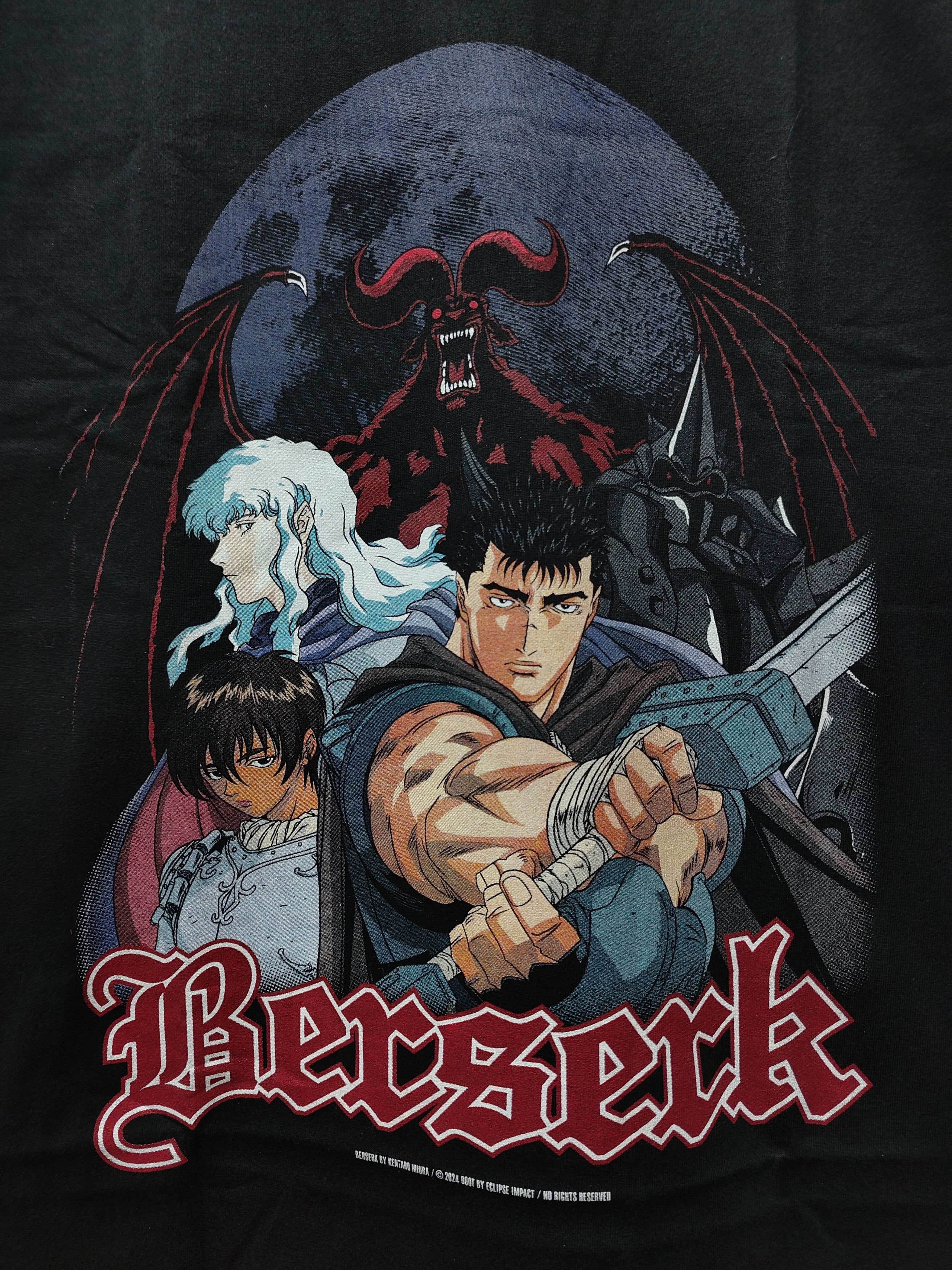 Anime Berserk Martyrdom T-shirt Size US XL / EU 56 / 4 - 2 Thumbnail