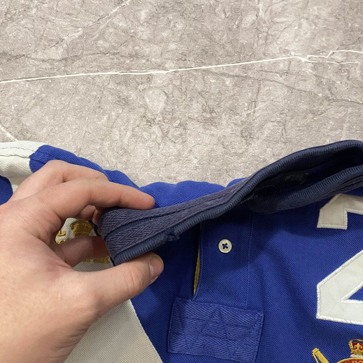 Polo Ralph Lauren VINTAGE POLO RALPH LAURENT RUGBY TEE BIG LOGO 00s Size US M / EU 48-50 / 2 - 6 Thumbnail