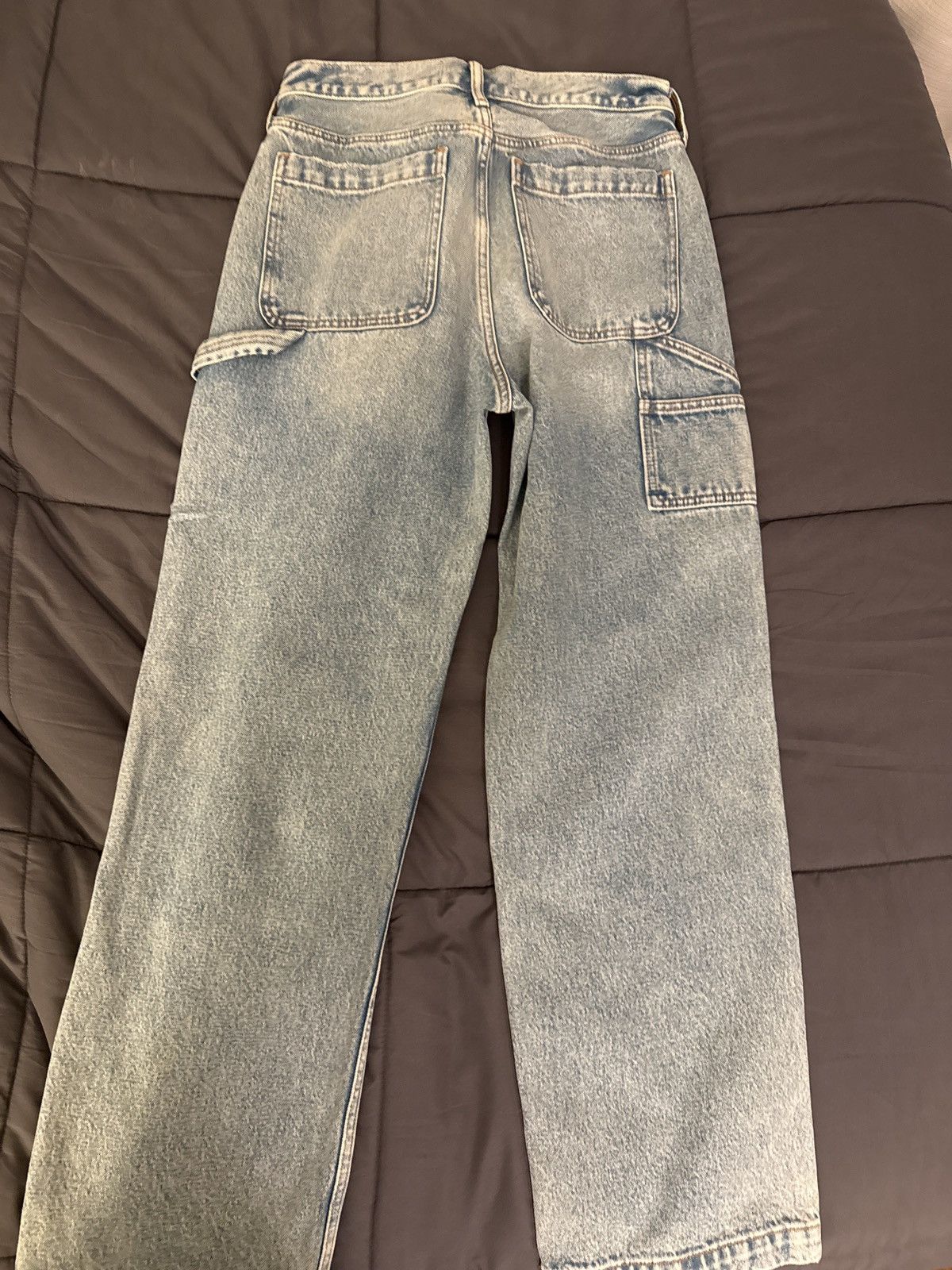Abercrombie & Fitch Men’s Abercrombie & Fitch Authentic Rigid Denim Baggy Size US 30 / EU 46 - 2 Thumbnail
