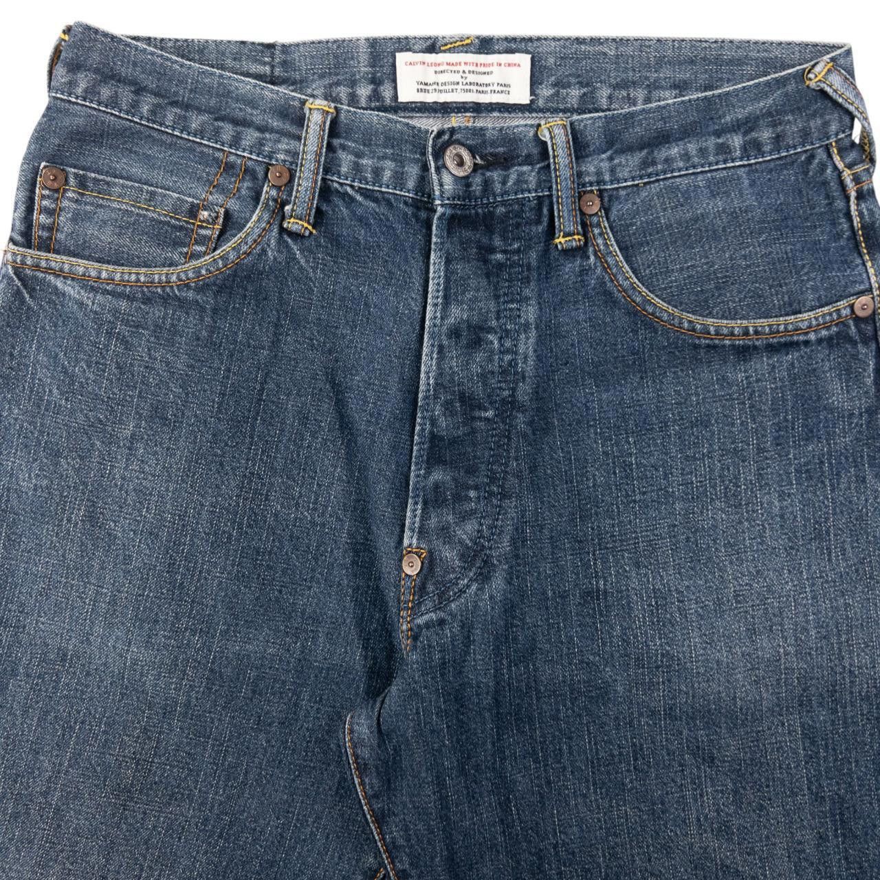 Evisu Vintage Evisu Painted Gull Japanese Denim Shorts Size W31 Size US 31 - 3 Thumbnail