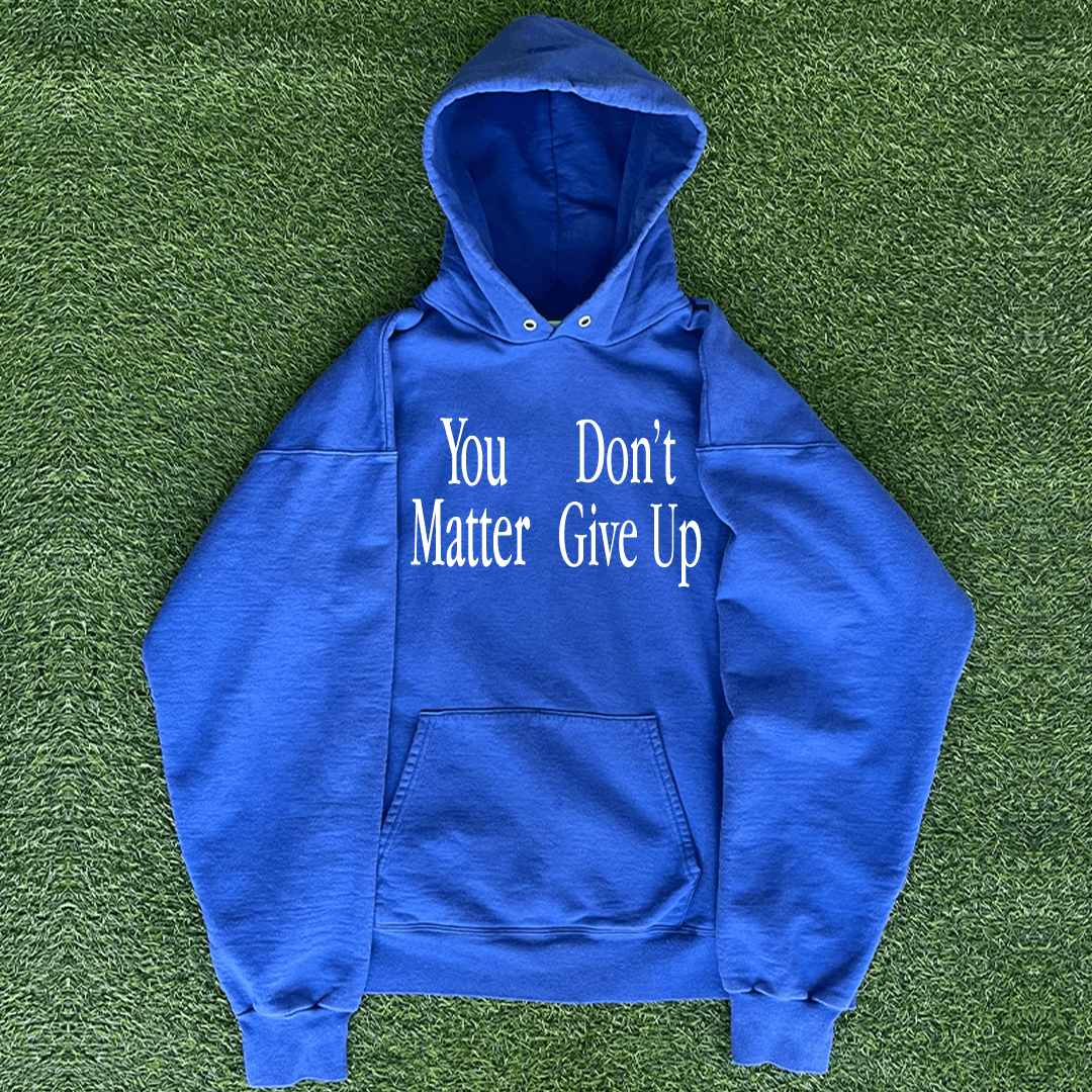 Target Basics YOU DON'T MATTER GIVE UP HOODIE Size US S / EU 44-46 / 1 - 1 Preview
