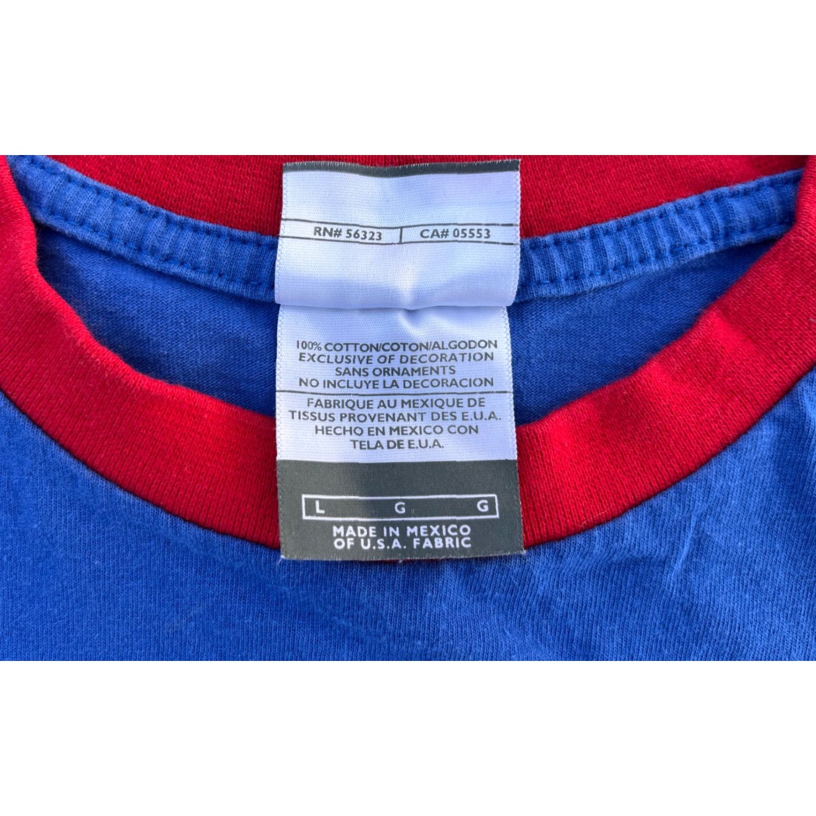Nike VINTAGE Nike Team Chicago T-Shirt Mens L Blue 2006 Sports Shirt Size US L / EU 52-54 / 3 - 5 Thumbnail