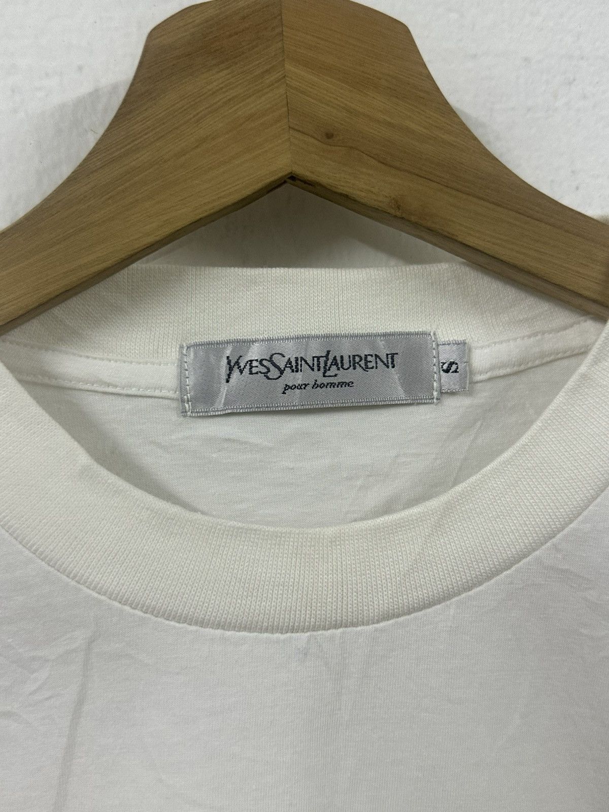 Yves Saint Laurent Vintage Yves Saint Laurent Multicolour Logo T-Shirt Size US M / EU 48-50 / 2 - 3 Thumbnail