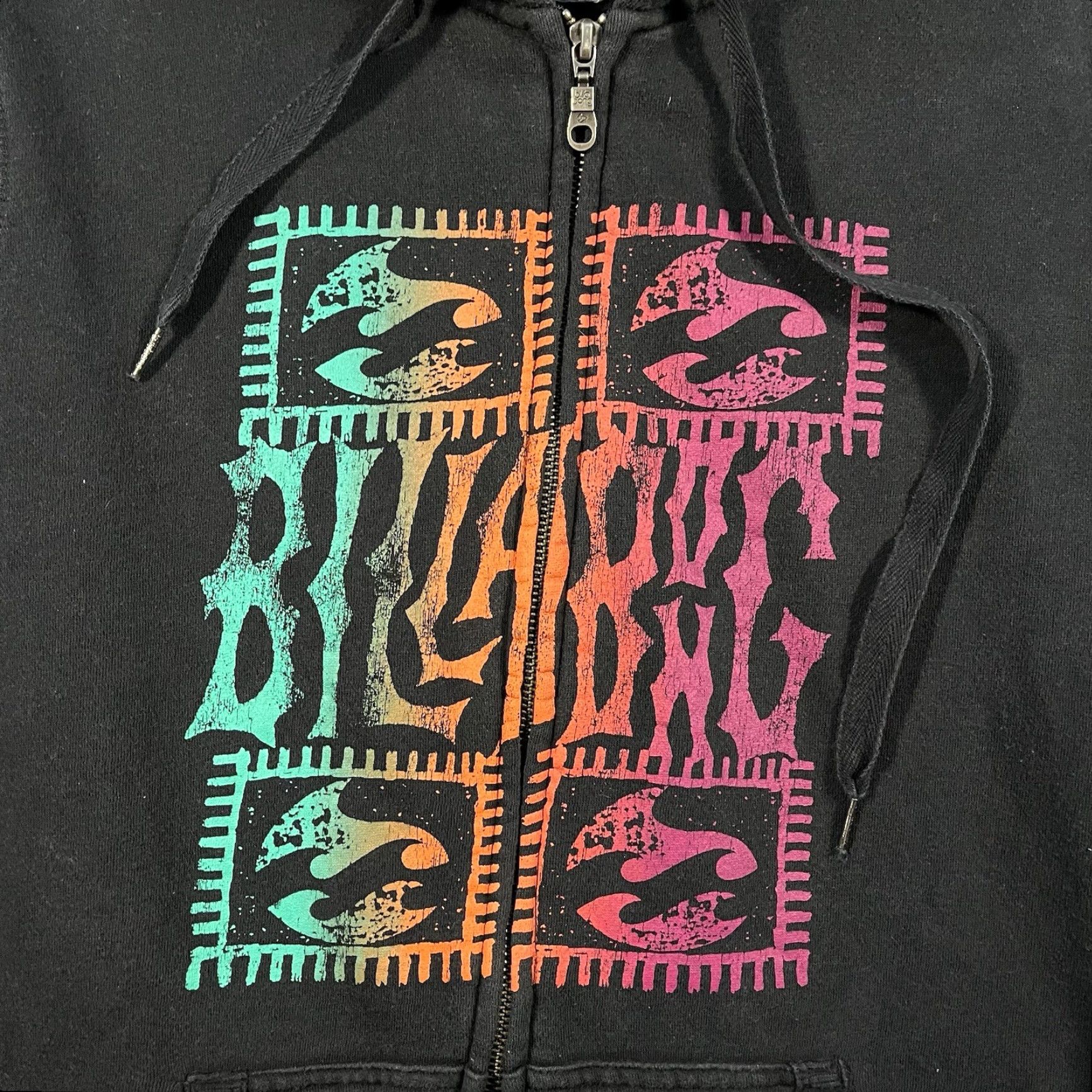 Billabong VINTAGE Billabong Full Zip Hoodie Sweatshirt Womens XL Surf Skate Y2K Grunge Size XL / US 12-14 / IT 48-50 - 2 Thumbnail