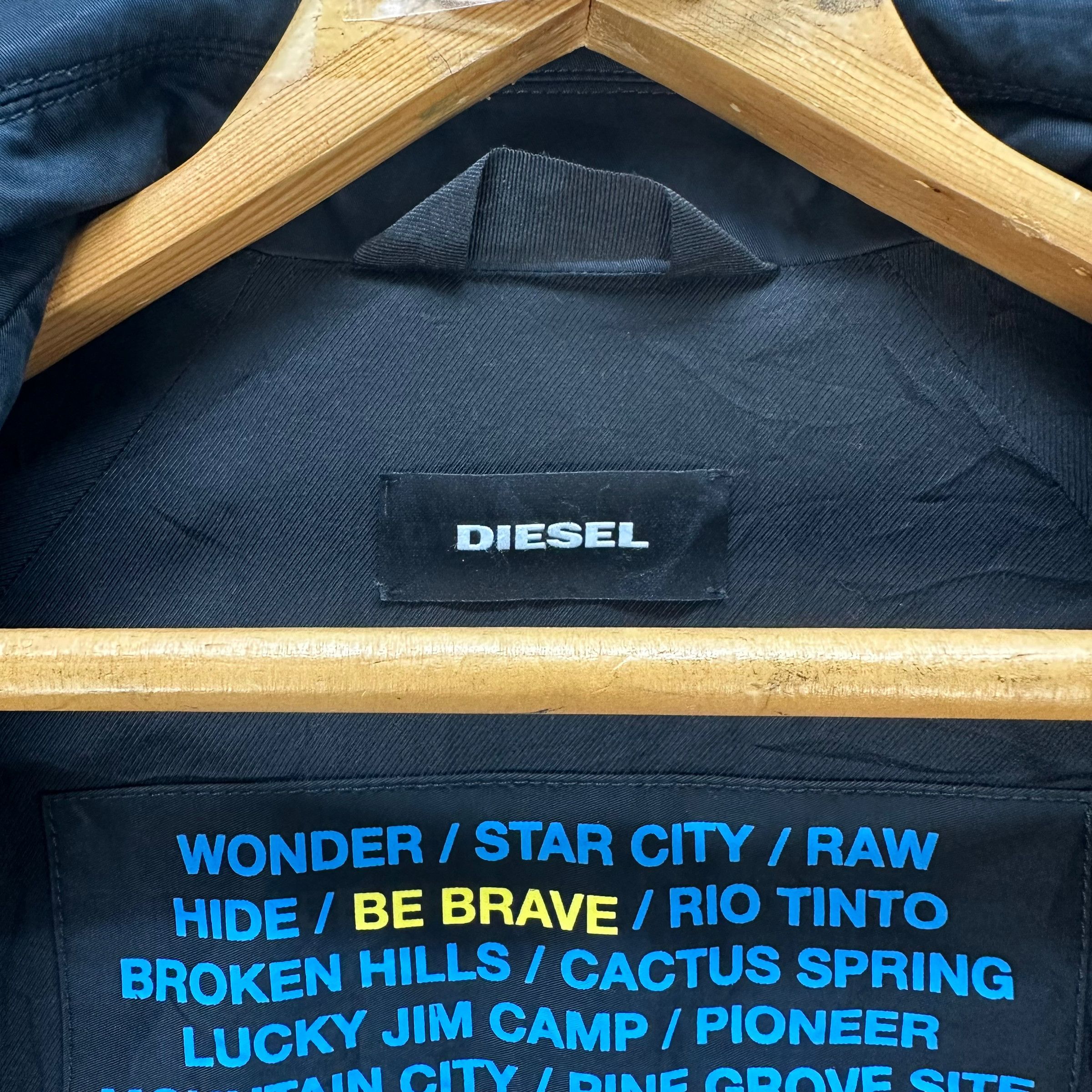 DIESEL DOUBLE BREASTED LONG COAT #7667-162