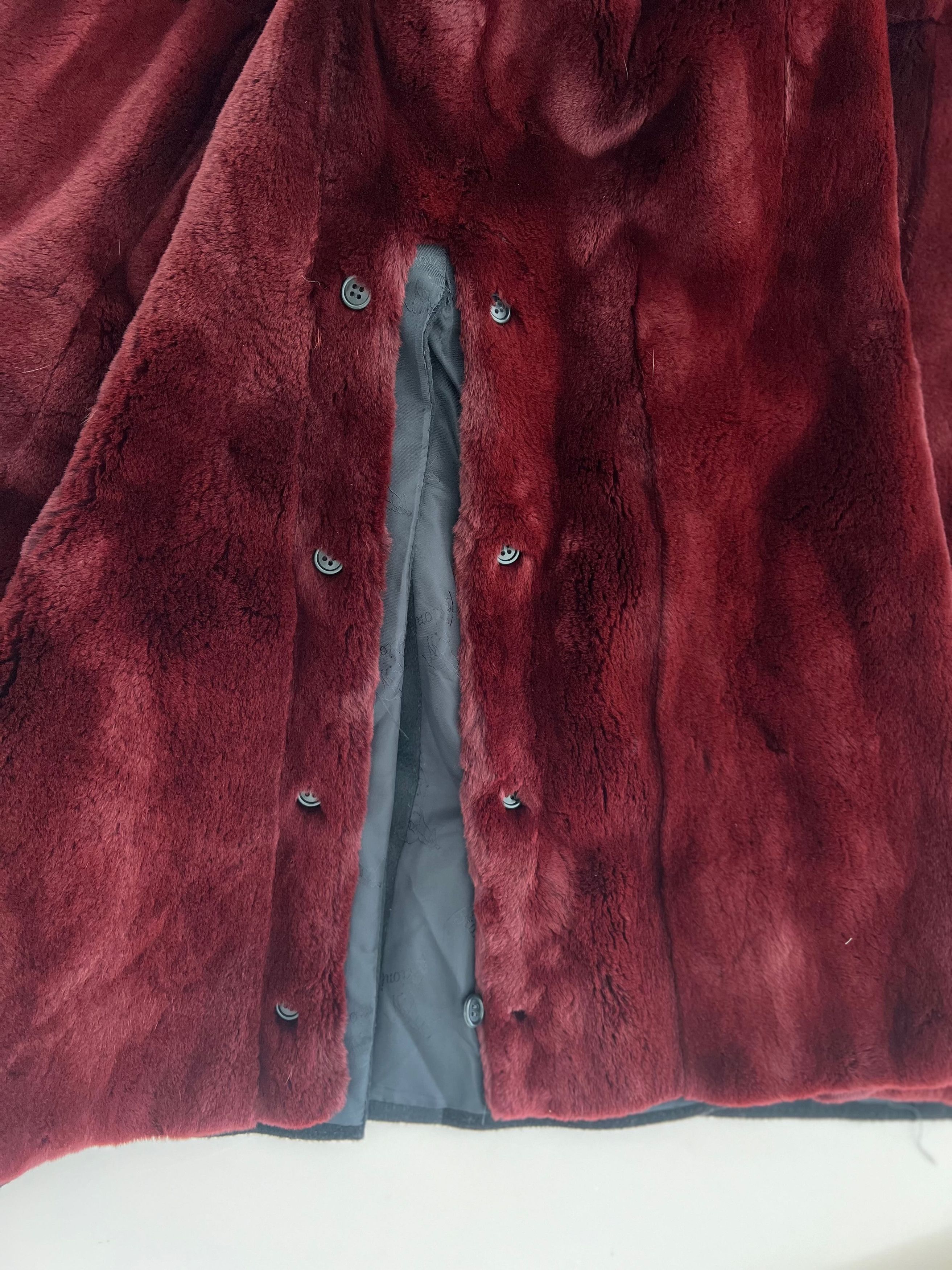 Brioni BRIONI Cashmere Mink Fur Overcoat, Size 52R Size US L / EU 52-54 / 3 - 6 Thumbnail