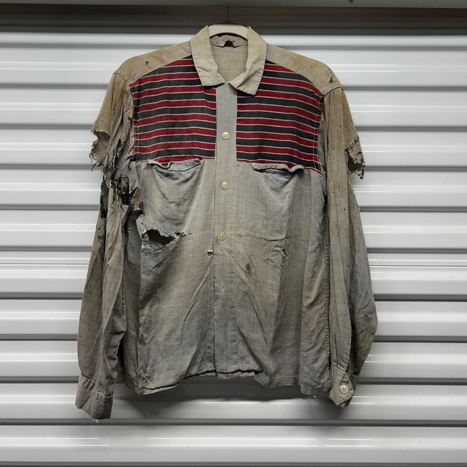 Other 50s Distressed vintage Bud Berma loop collar shirt Size US M / EU 48-50 / 2 - 1 Thumbnail