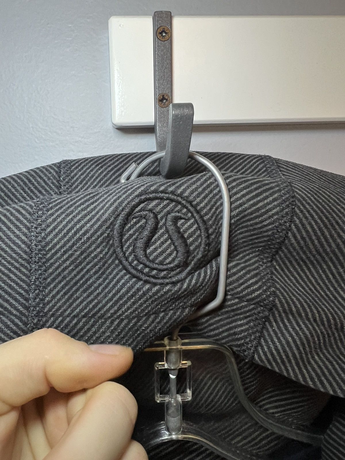 Lululemon Vintage Lululemon striped scuba high neck zip-up hoodie Size US XL / EU 56 / 4 - 3 Thumbnail