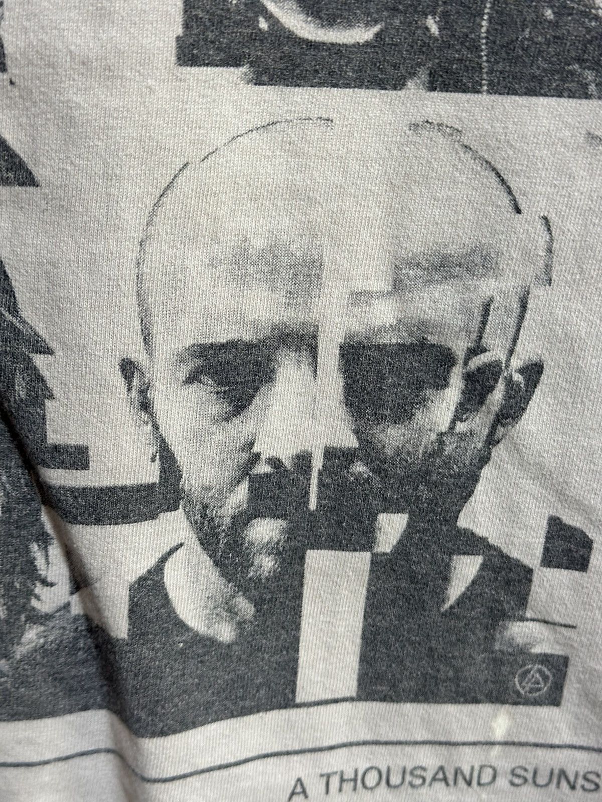 Band Tees × Vintage Vintage Linkin Park A Thousand Suns Faded Tee Size US S / EU 44-46 / 1 - 6 Thumbnail