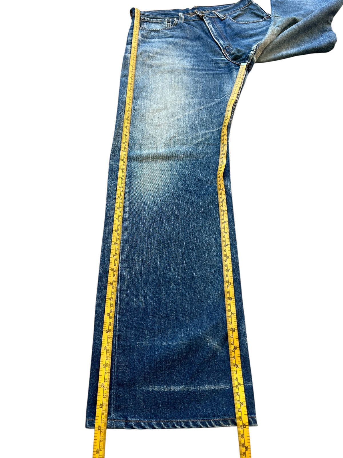 Vintage Levis 504 Baggy Wide Distressed Denim Jeans