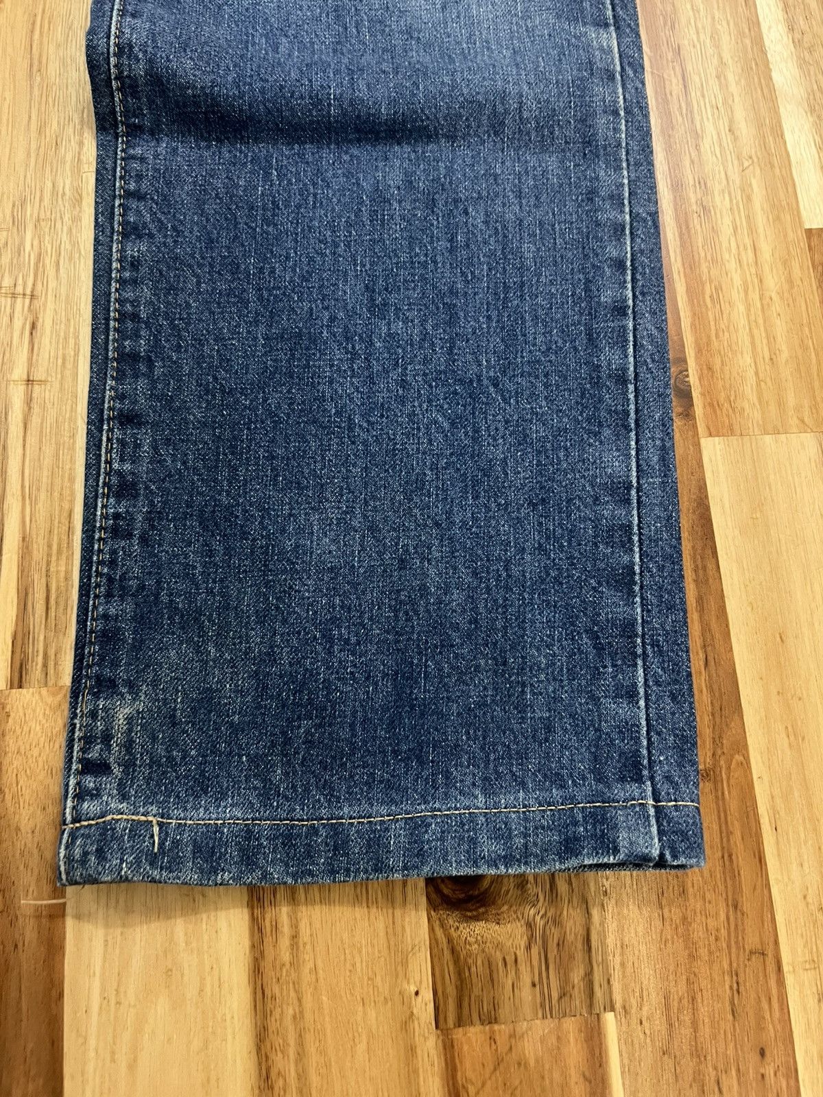 Levi's Vintage Levis 502 Big E Button J22 Denim Jeans Size US 30 / EU 46 - 3 Thumbnail