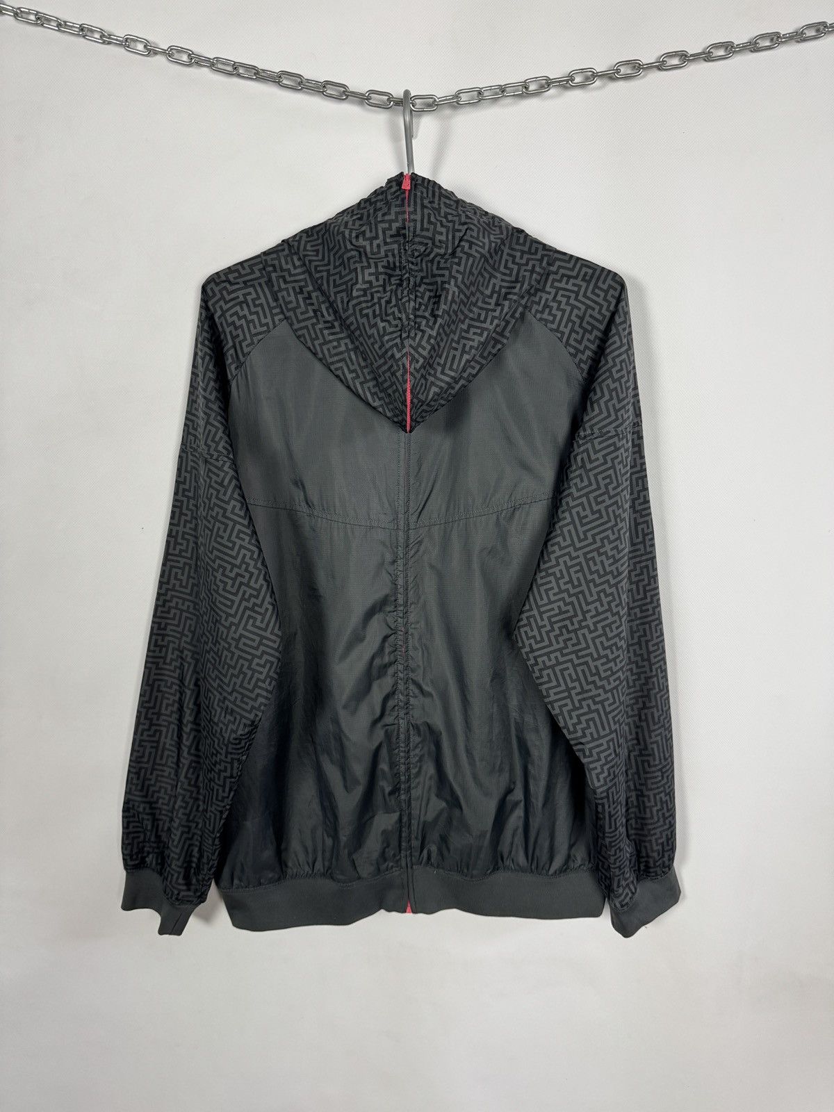 Nike Nike Wood Wood Double Zip Windrunner Jacket Vintage Size XL Size US XL / EU 56 / 4 - 13 Thumbnail