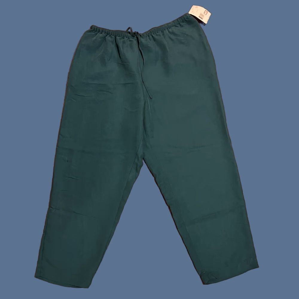 Liz Claiborne VINTAGE Liz Claiborne Sweatpants Women’s 2XL Green Blue Jewel Tones Casual Pants Size 40" / US 18 - 1 Thumbnail