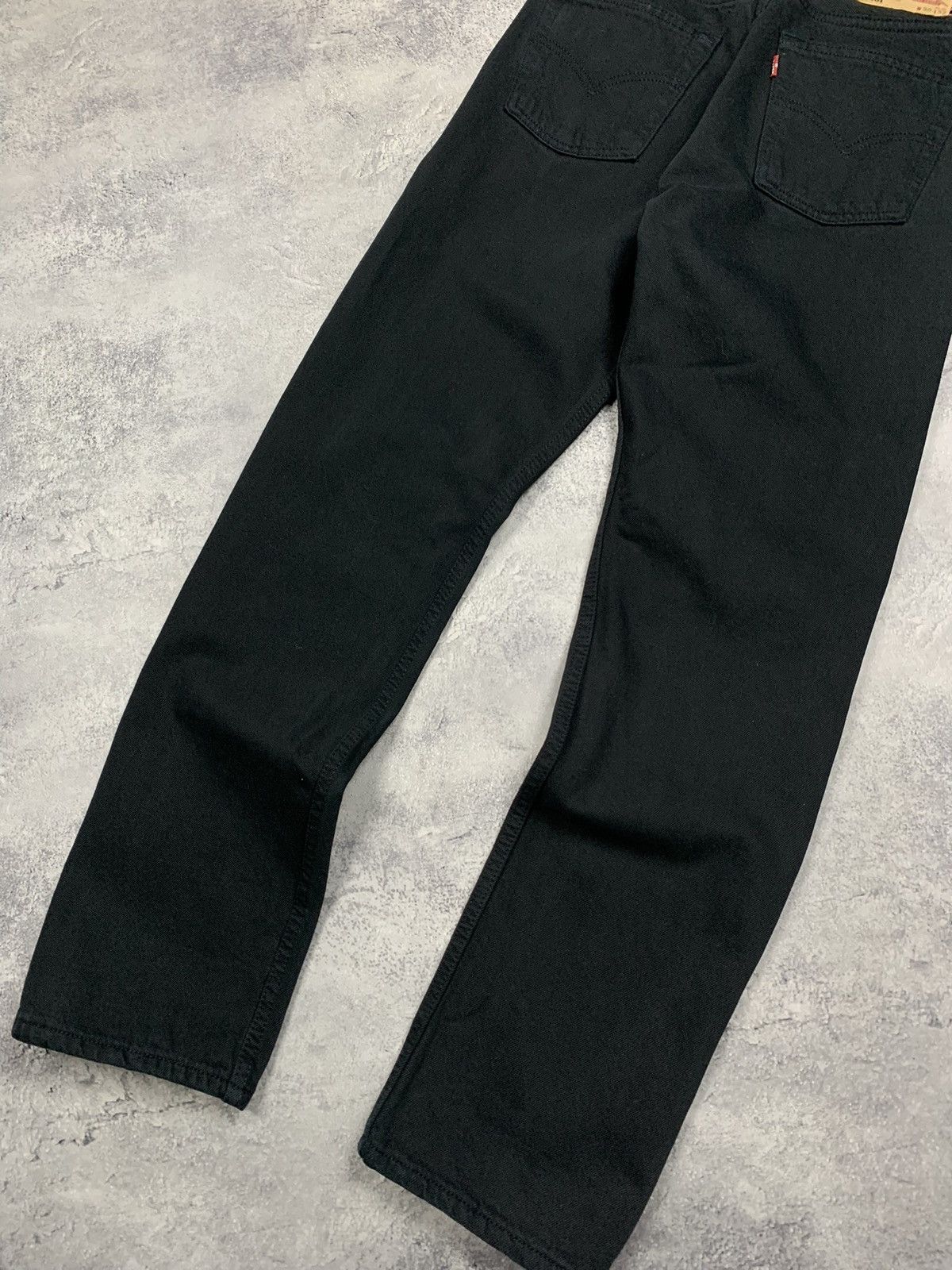 Levi's Levi’s 501 Men’s Black Straight Leg Jeans Size W30 L32 Y2K Size US 30 / EU 46 - 4 Thumbnail