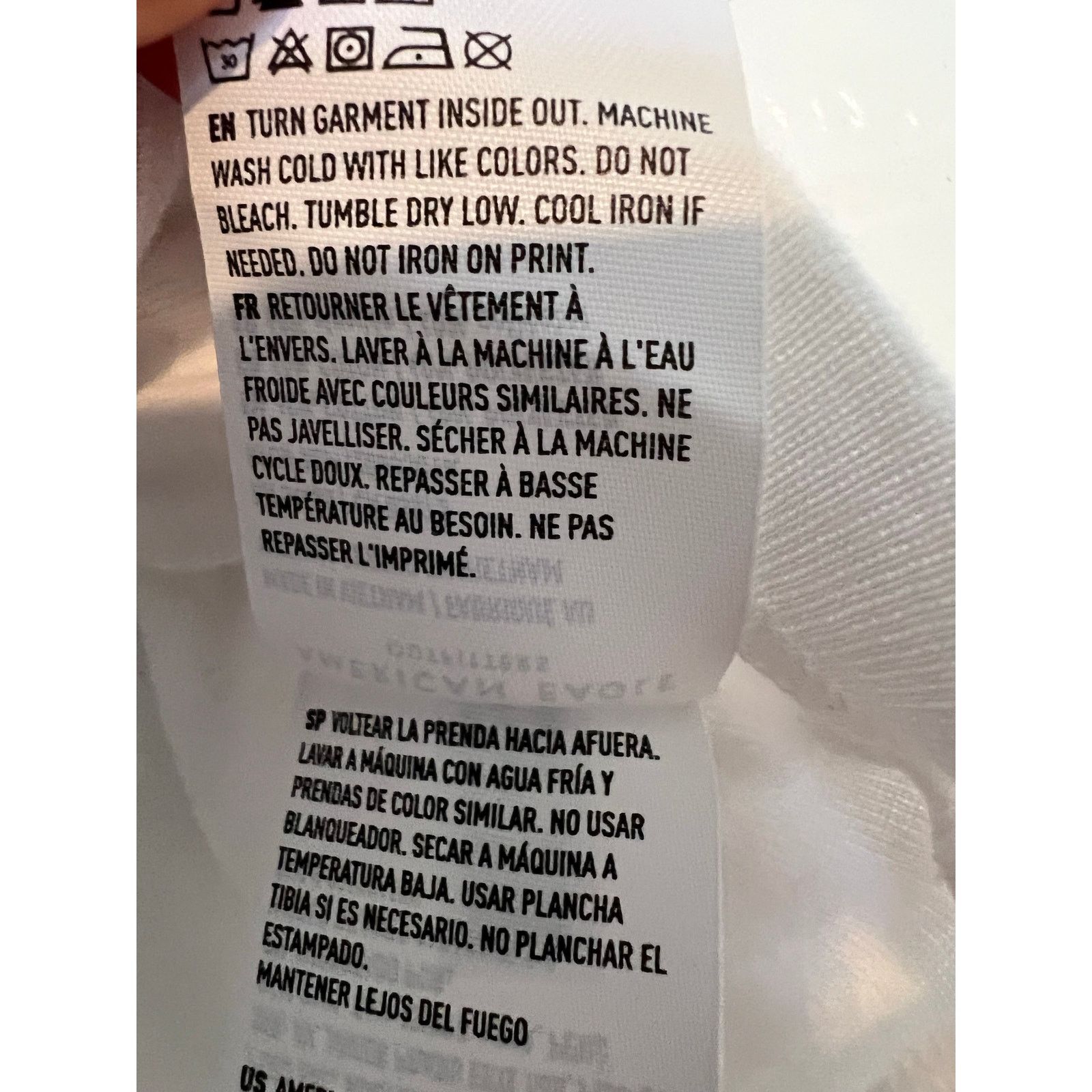 American Eagle Outfitters American Eagle Casual Crop Top Short Sleeve T-shirt Small Size S / US 4 / IT 40 - 7 Thumbnail