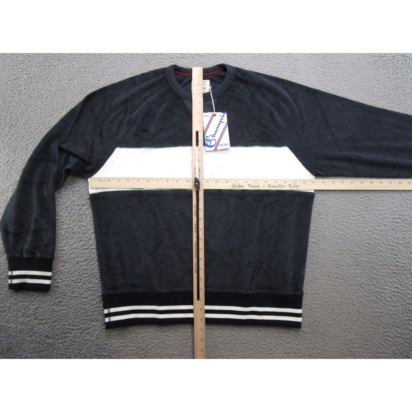 Champion Champion Sweatshirt Mens L NEW Todd Snyder Terry Cloth Colorblock Navy Blue Size US L / EU 52-54 / 3 - 5 Thumbnail