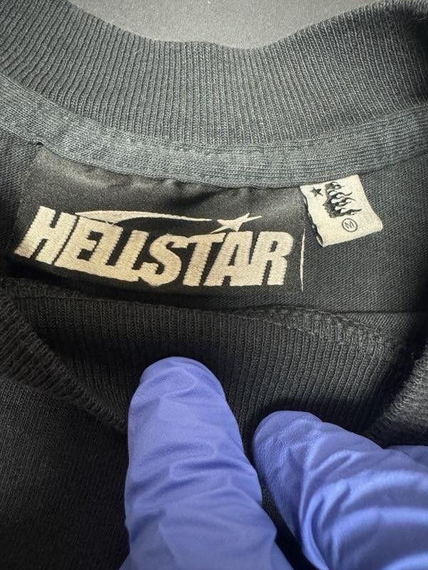 HELLSTAR Hellstar Box Logo Tee Washed Black/Green (CAP 10) Size US M / EU 48-50 / 2 - 2 Thumbnail