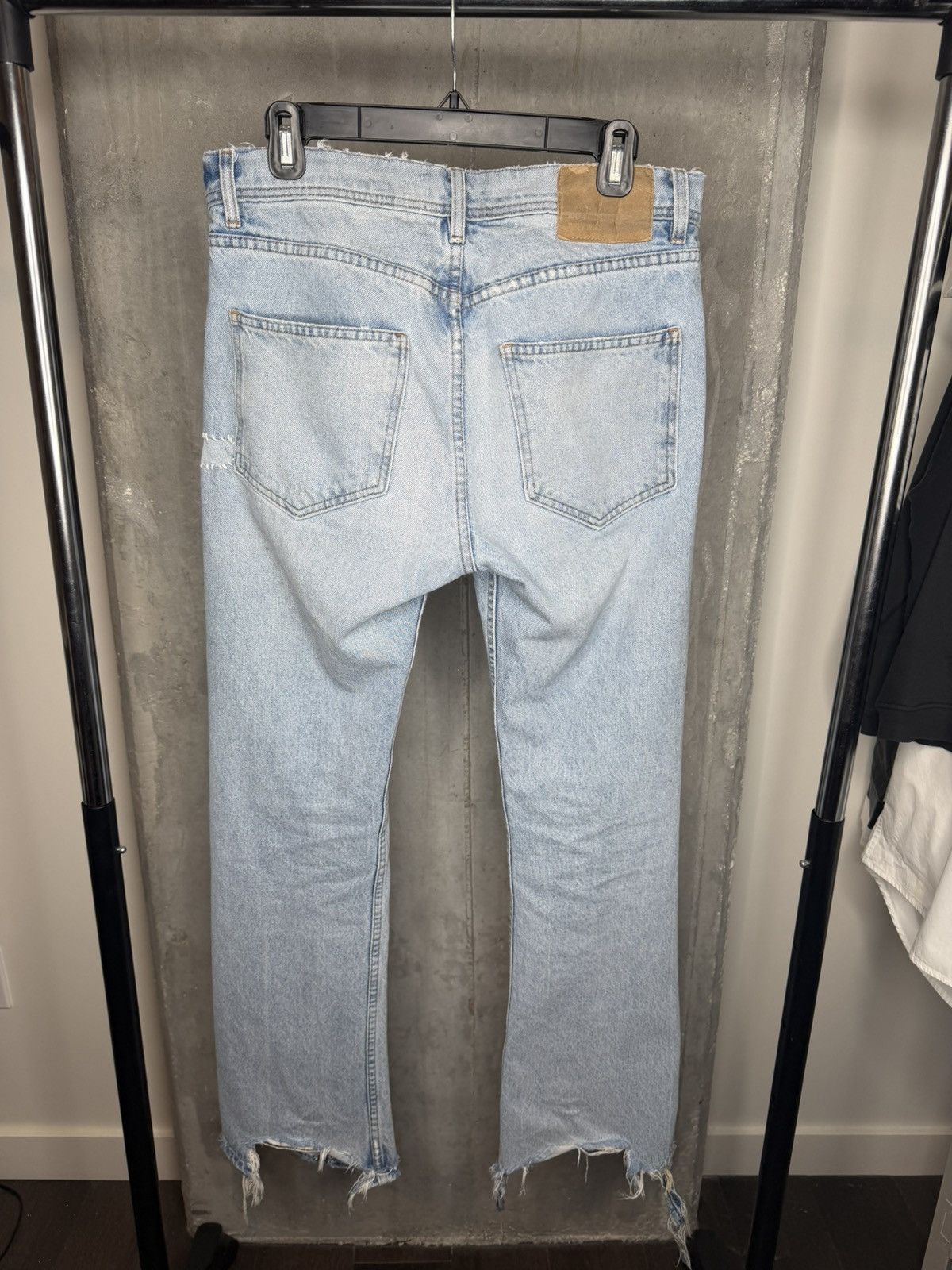 Enfants Riches Deprimes CLASSIC FLARE LEG JEANS DIRTY BLUE Size US 30 / EU 46 - 2 Thumbnail