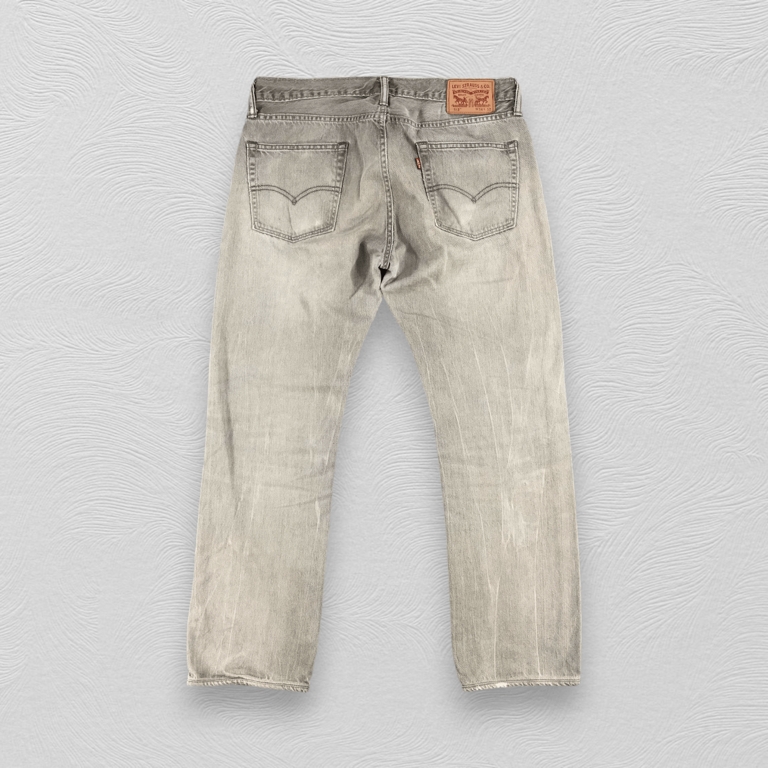 Levi's Vintage Levi's 513 Jeans Faded Gray Distressed Denim KJ662 Size US 34 / EU 50 - 2 Thumbnail