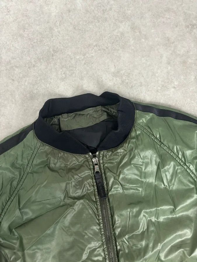 Prada AW2009 Prada Green Nylon Lined Bomber Jacket Size US M / EU 48-50 / 2 - 4 Thumbnail