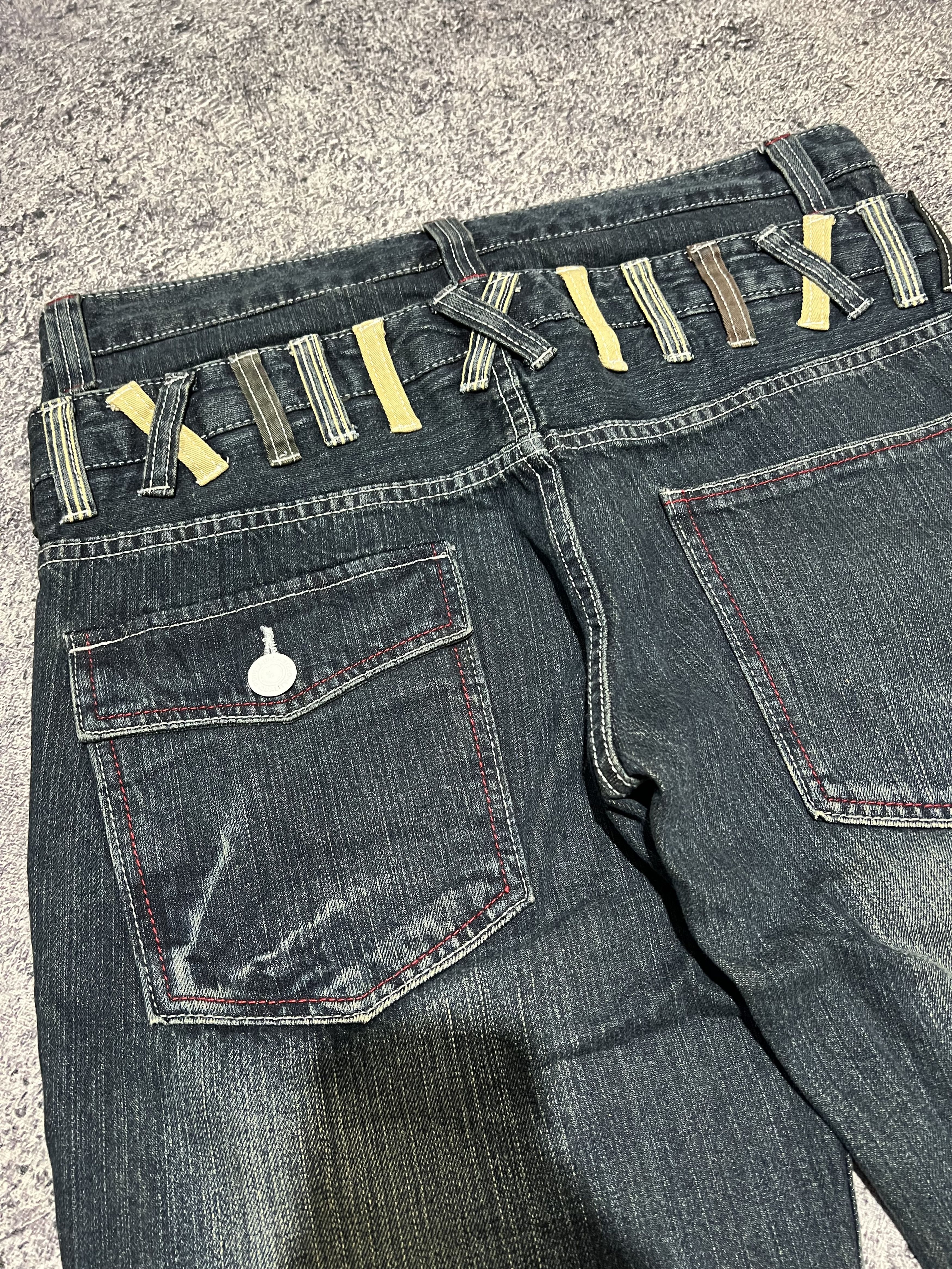 Japanese Brand 2000s Archival Hysteric Cdg Poem Short Jorts Jeans y2k Ifsix Size US 34 / EU 50 - 5 Thumbnail