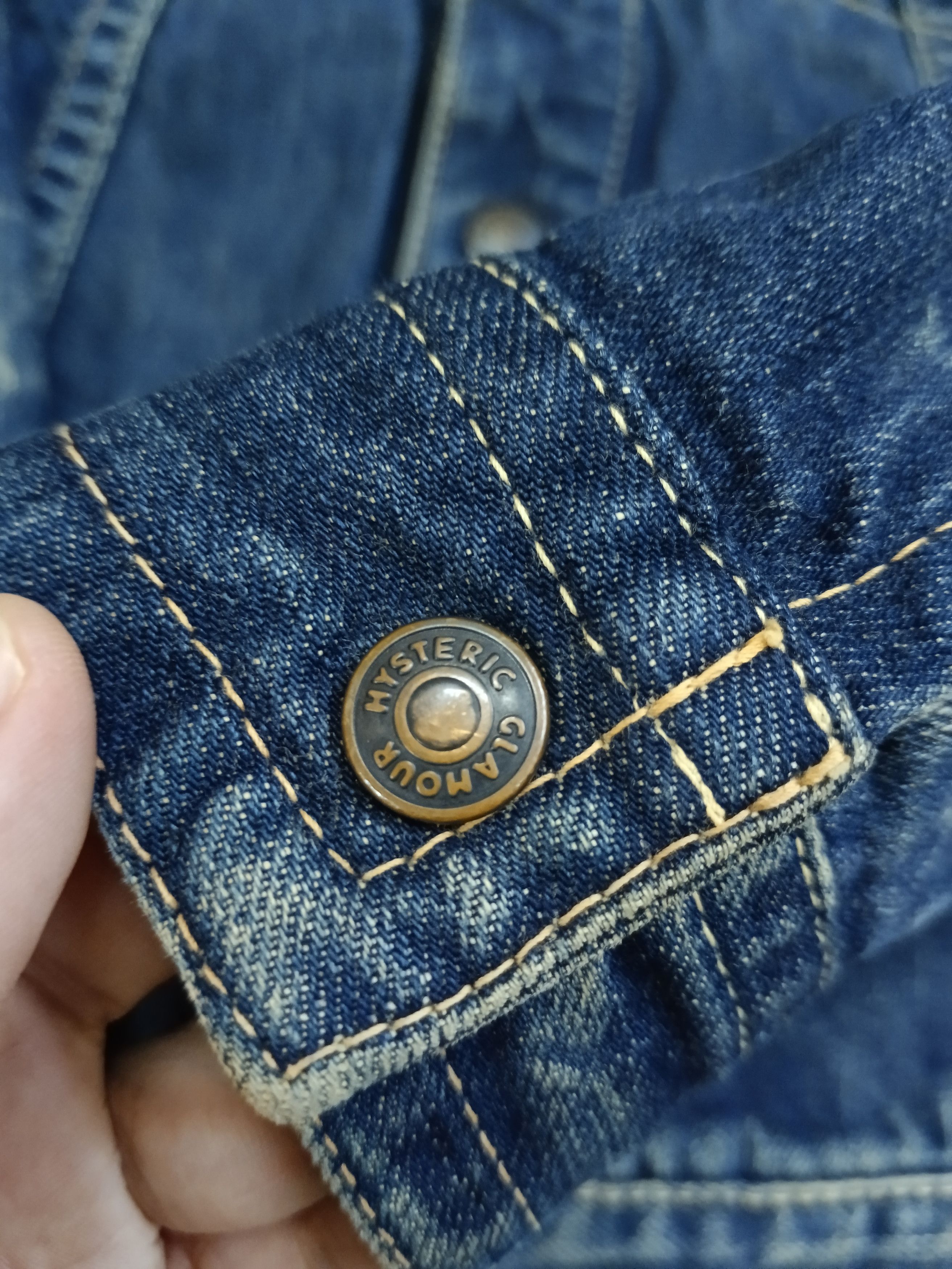 Hysteric Glamour SICK HYSTERIC GLAMOUR DENIM JACKET Size US XS / EU 42 / 0 - 6 Thumbnail